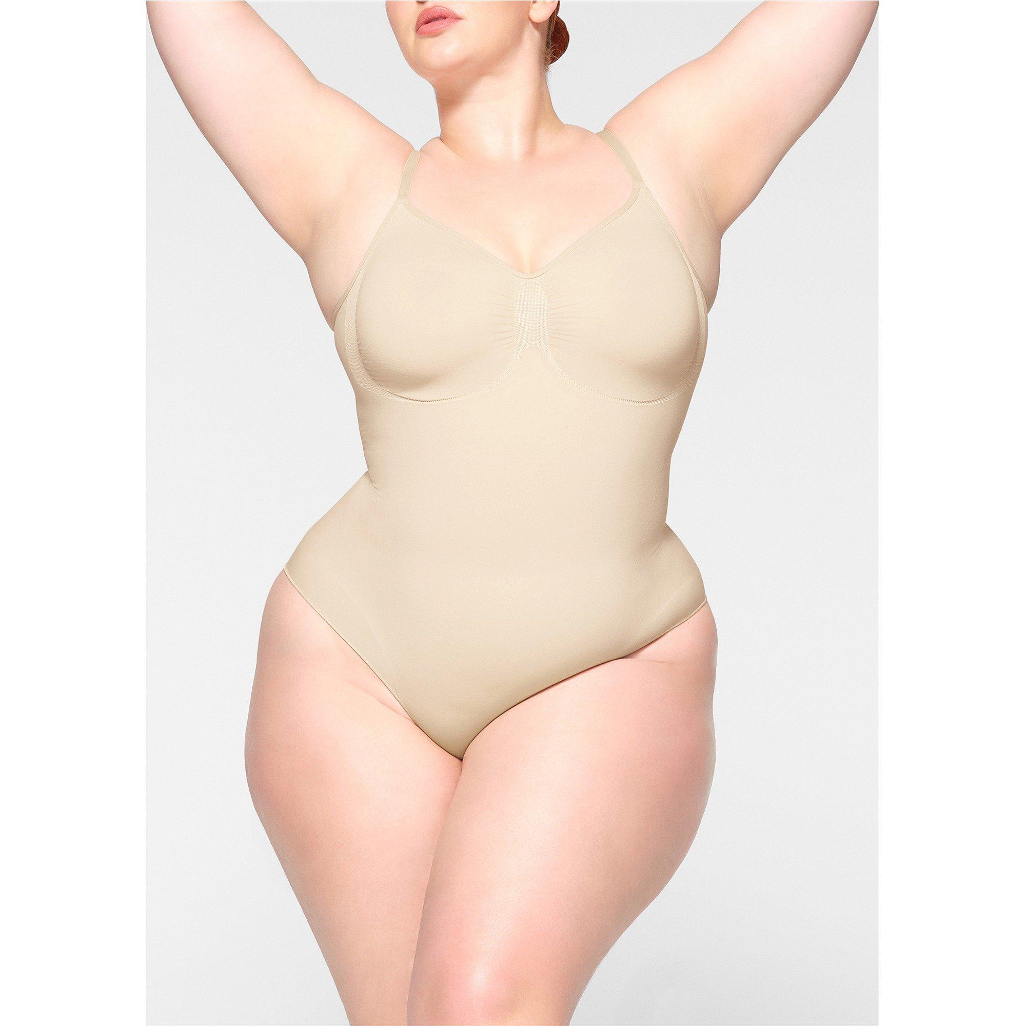 CREAM - SKIMS - BS SEAMLSS SCLPT B BODYSUIT - 2