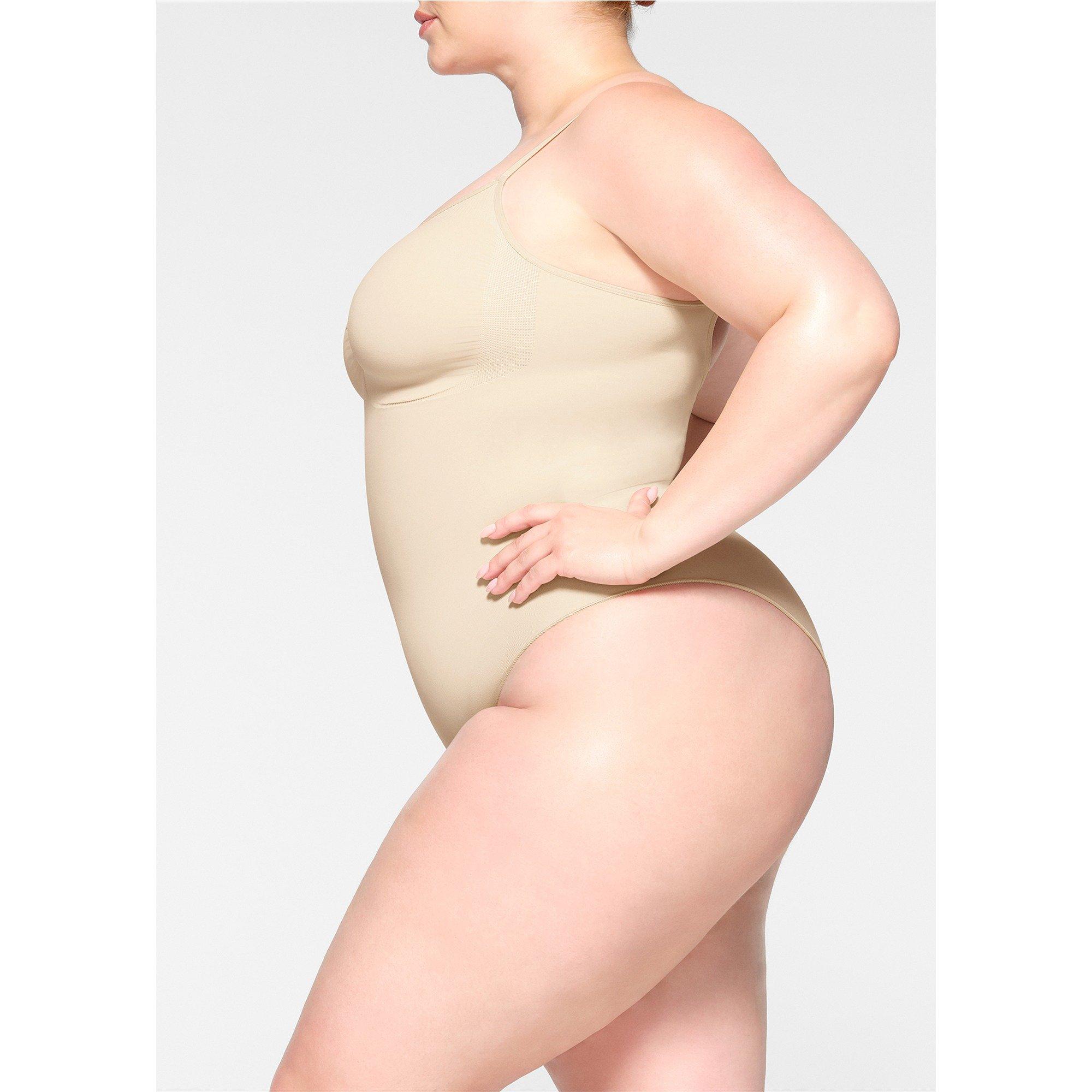 CREAM - SKIMS - BS SEAMLSS SCLPT B BODYSUIT - 4