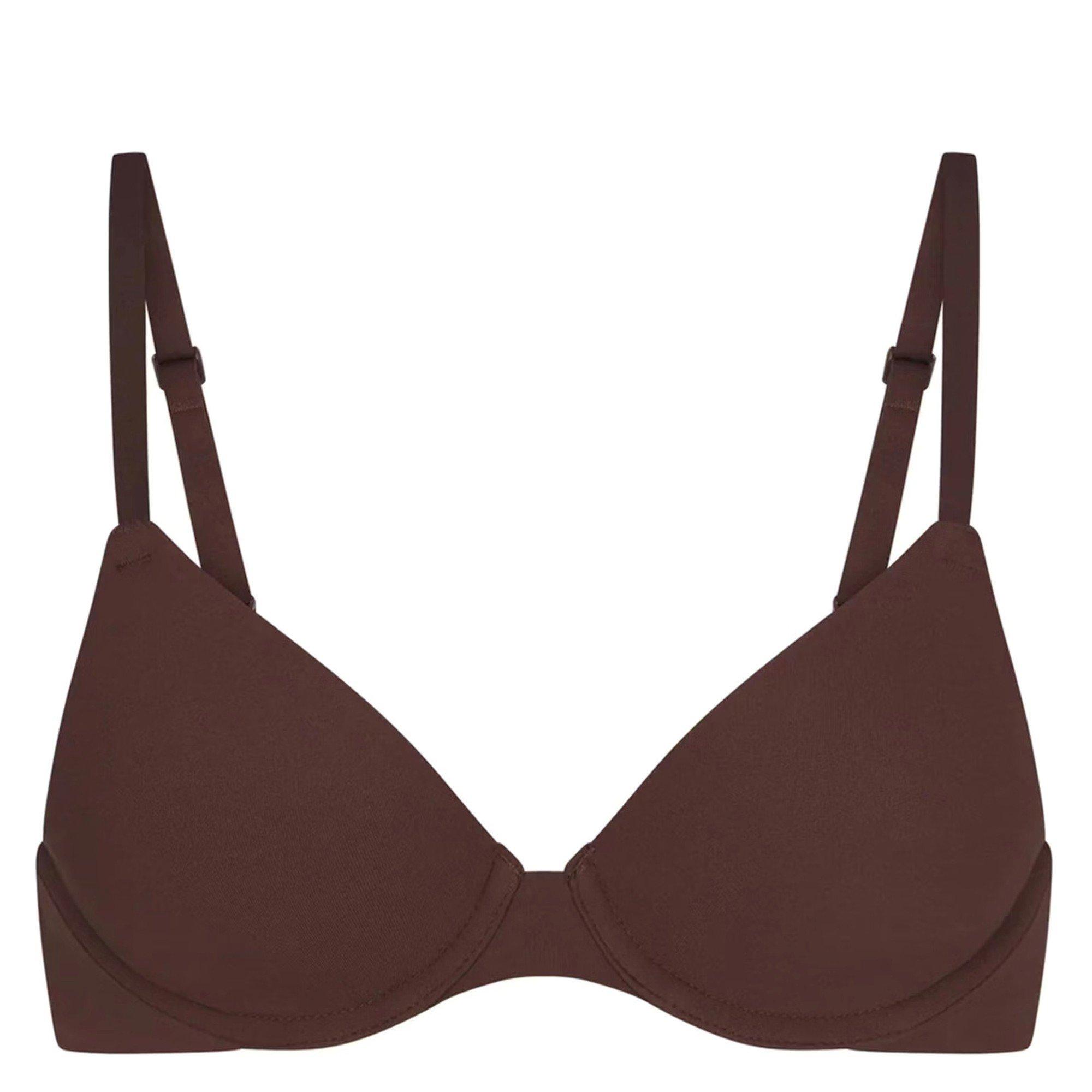 BROWN - SKIMS - B FITS EVERYBODY T-SHIRT BRA - 1