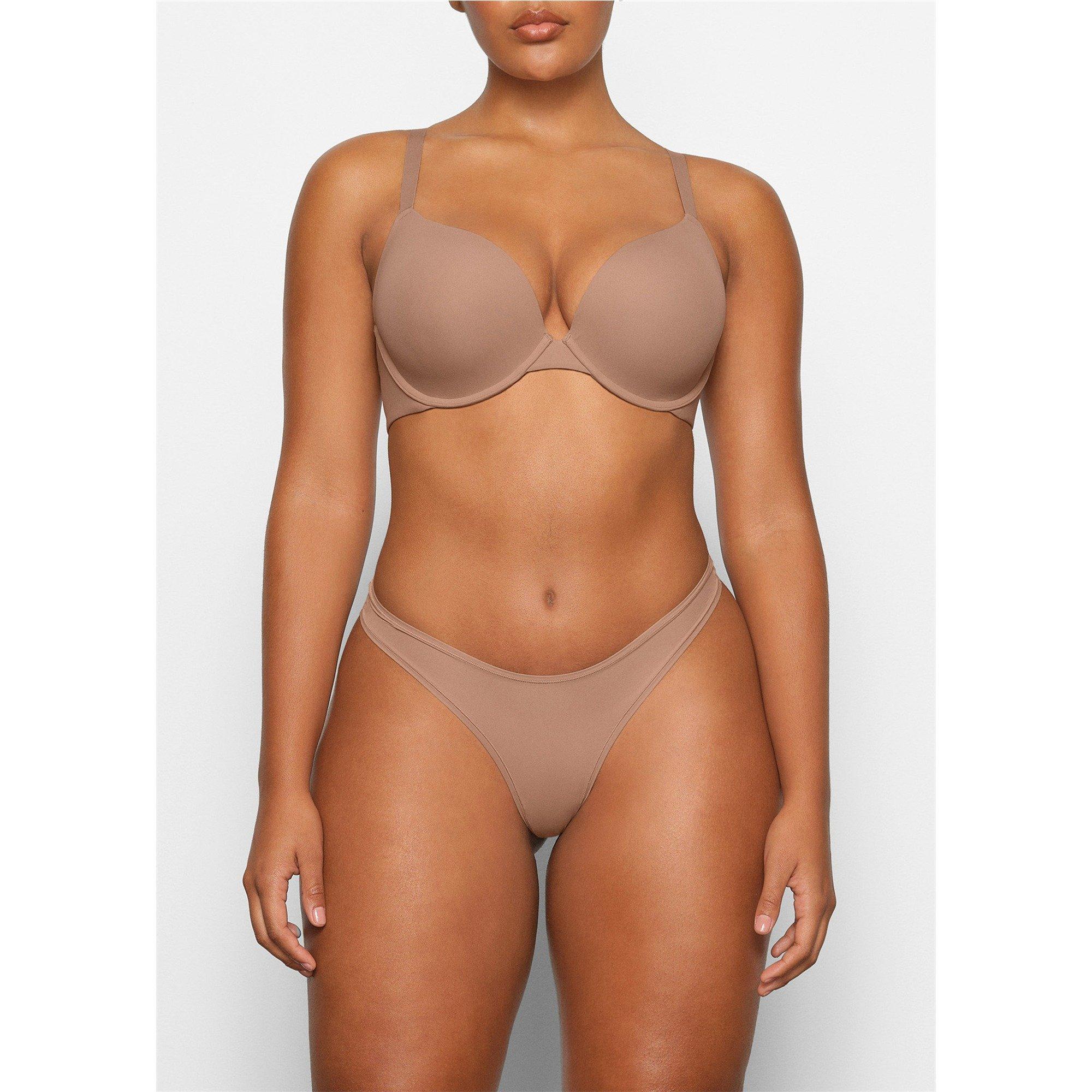 LIGHT BROWN - SKIMS - B FITS EVERYBODY PUSH UP BRA - 2