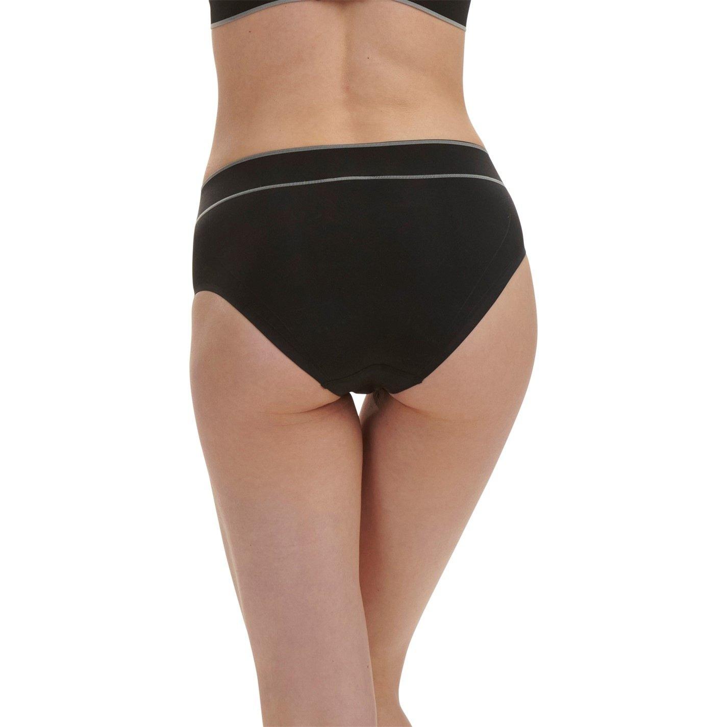 Black - adidas - Sport 40GG Seamless Mid-rise Brief - 4