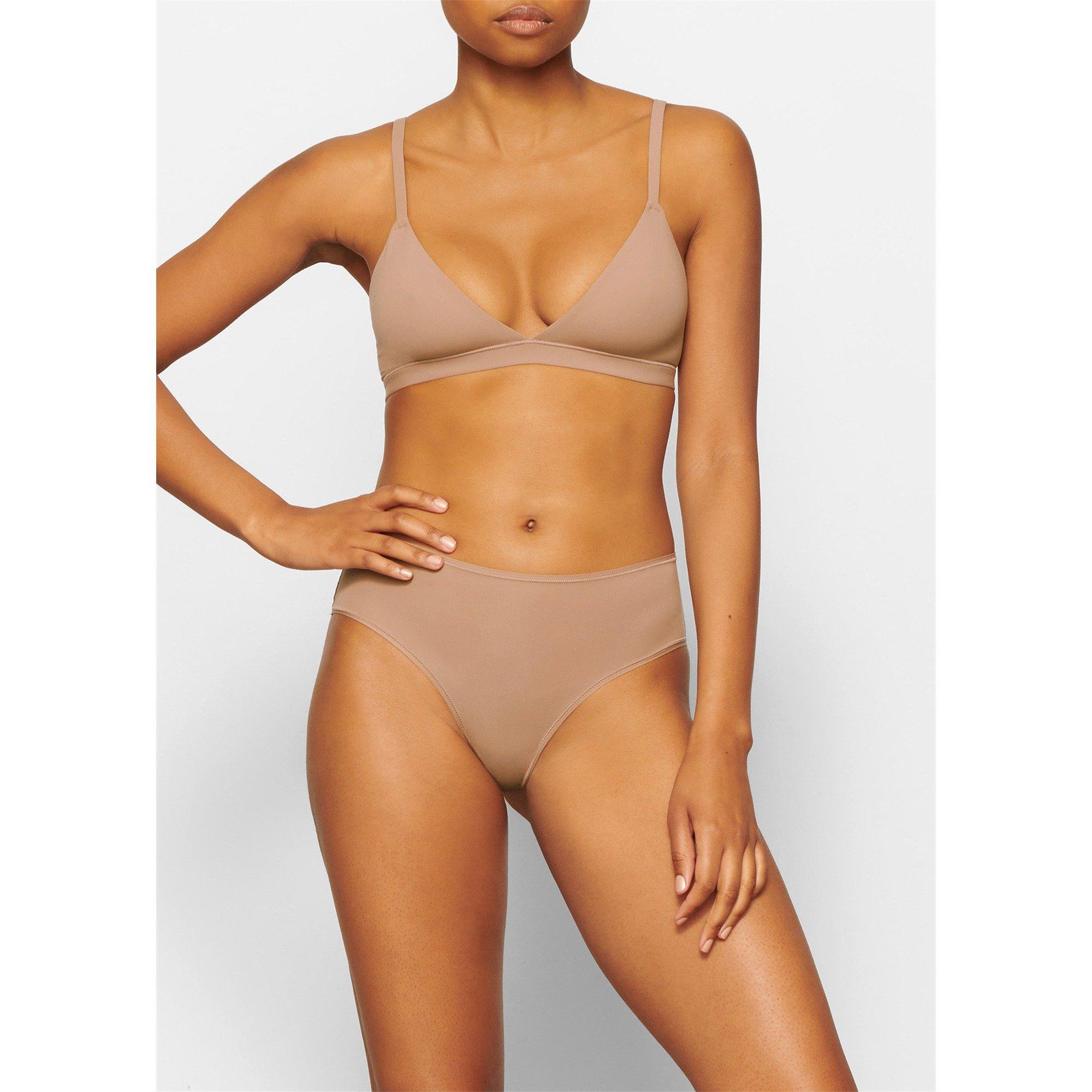 LIGHT BROWN - SKIMS - Women's Fits Everybody Mid-Rise Brief - 2