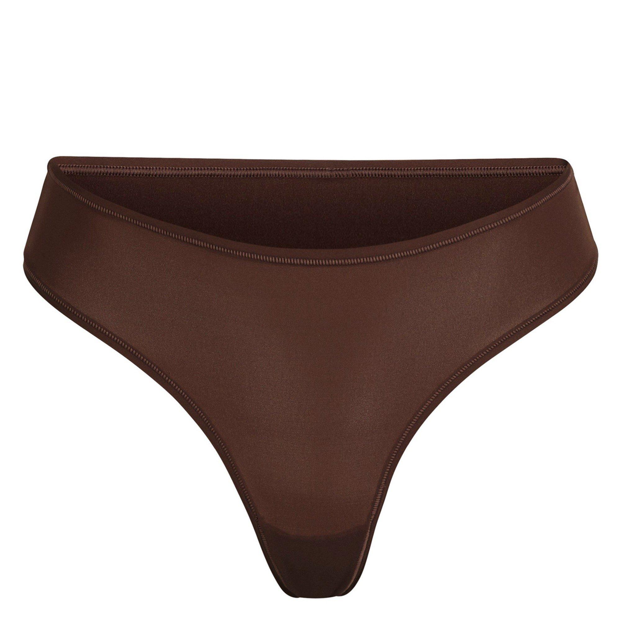 BROWN - SKIMS - T FITS EVERYBODY THONG