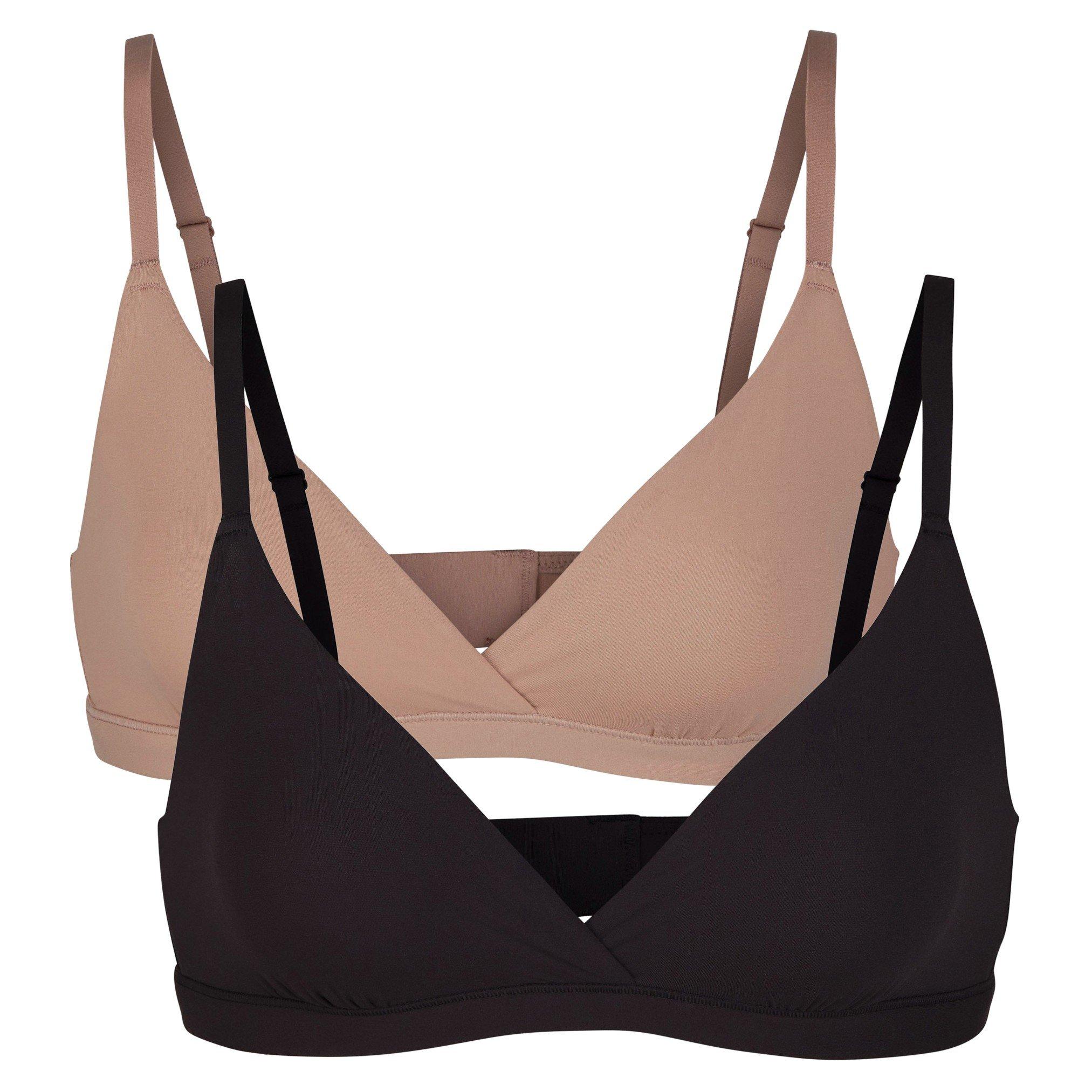 BLACK AND OTHER - SKIMS - B FITS EVRYBDY BRALETTE 2 PACK