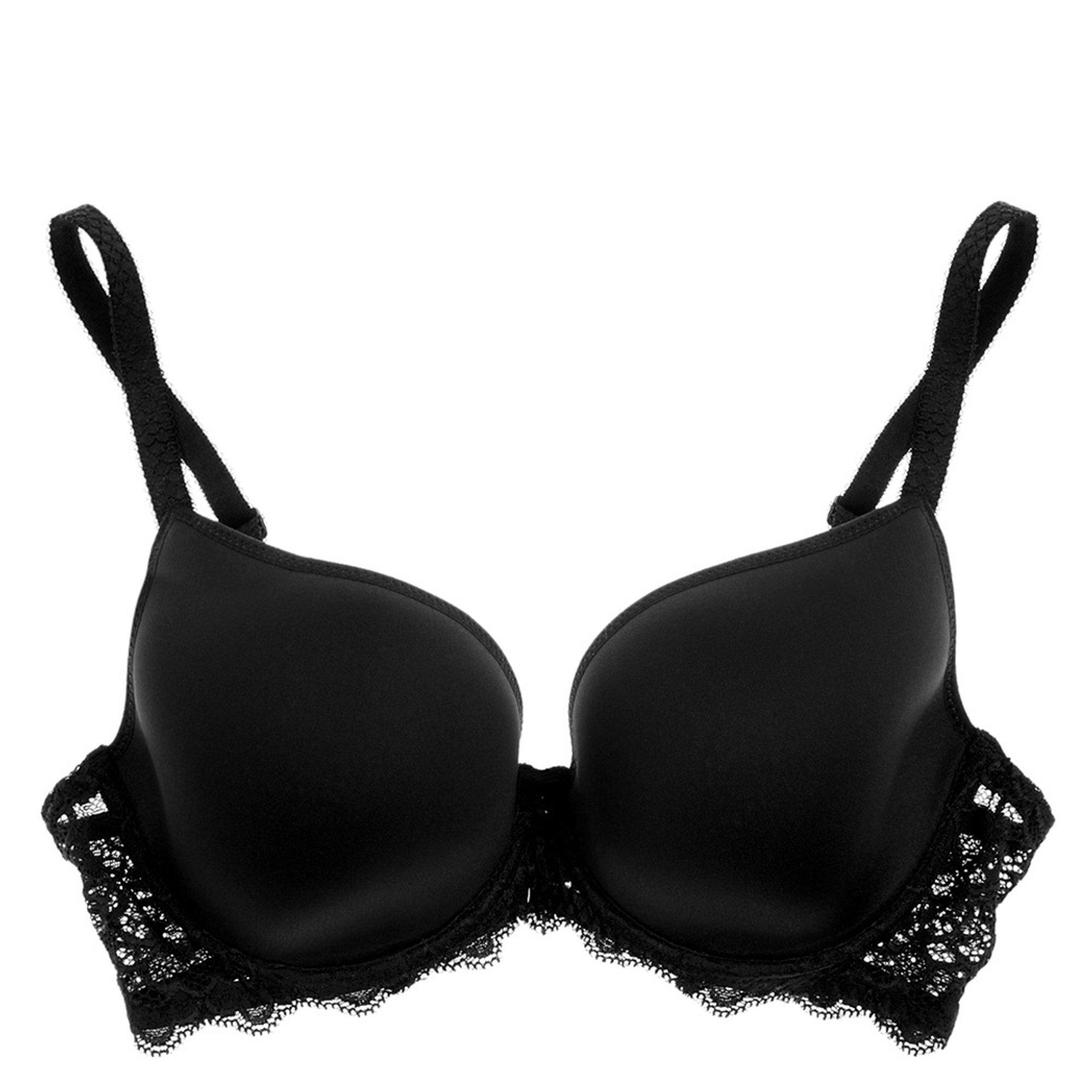 BLACK - Simone Perele - CARESSE 3D SPACER PLUNGE BRA - 1