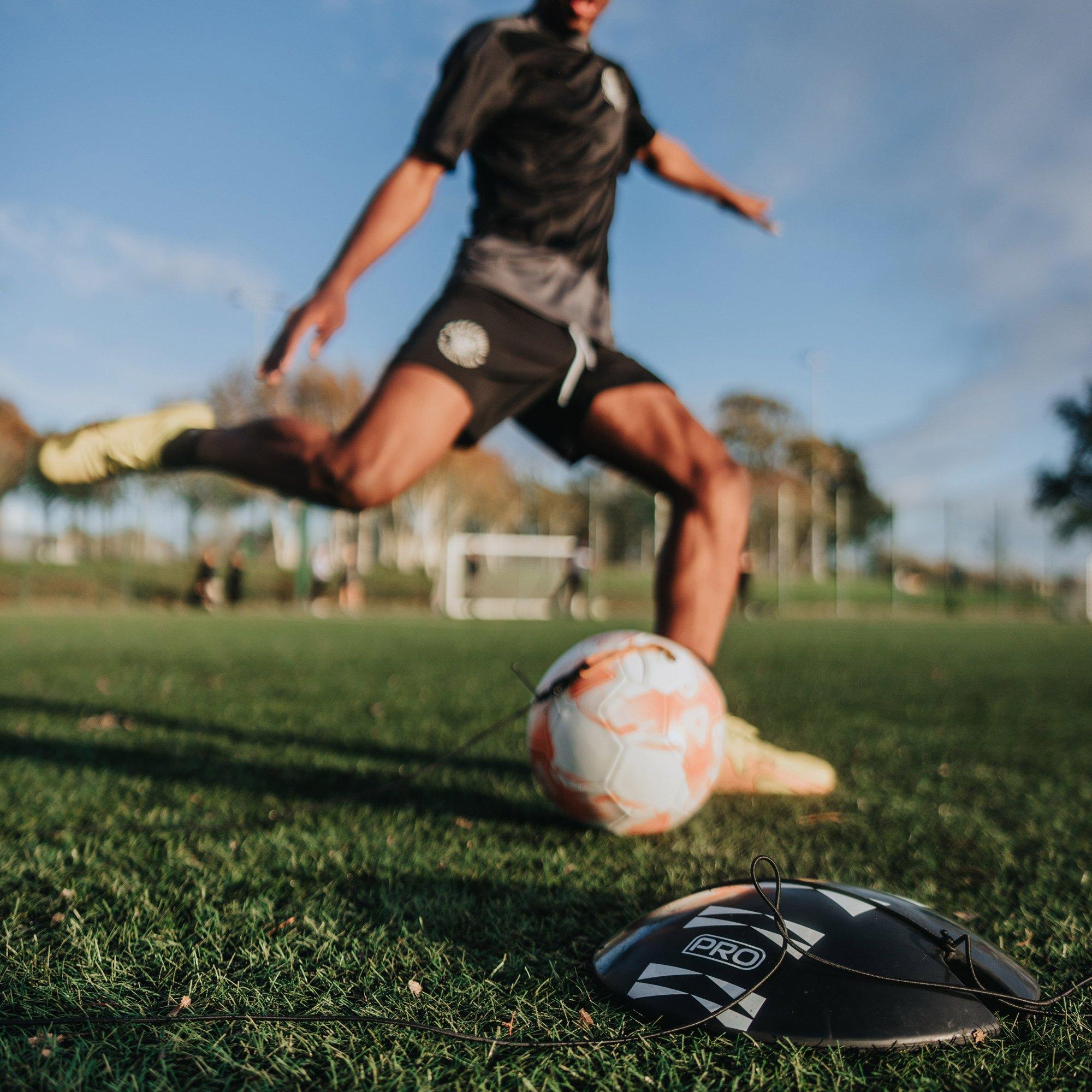 Black & Orange - Football Flick - PRO Return Ball - 5