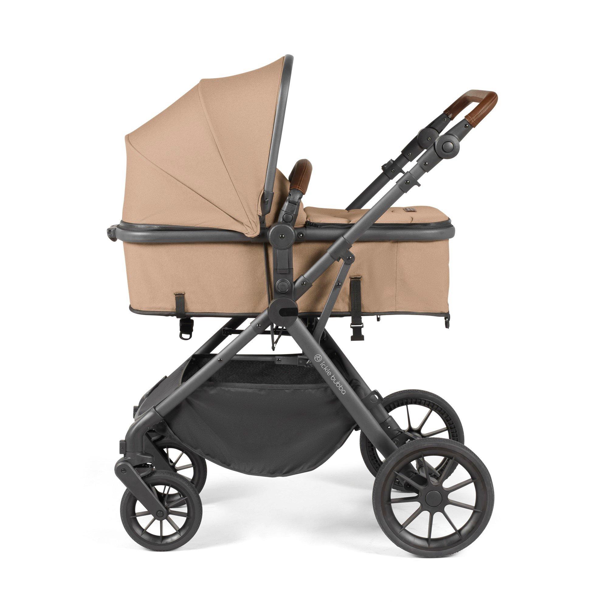 Gunmetal/Desert - Ickle Bubba - Cosmo 2 in 1 Pushchair - 4