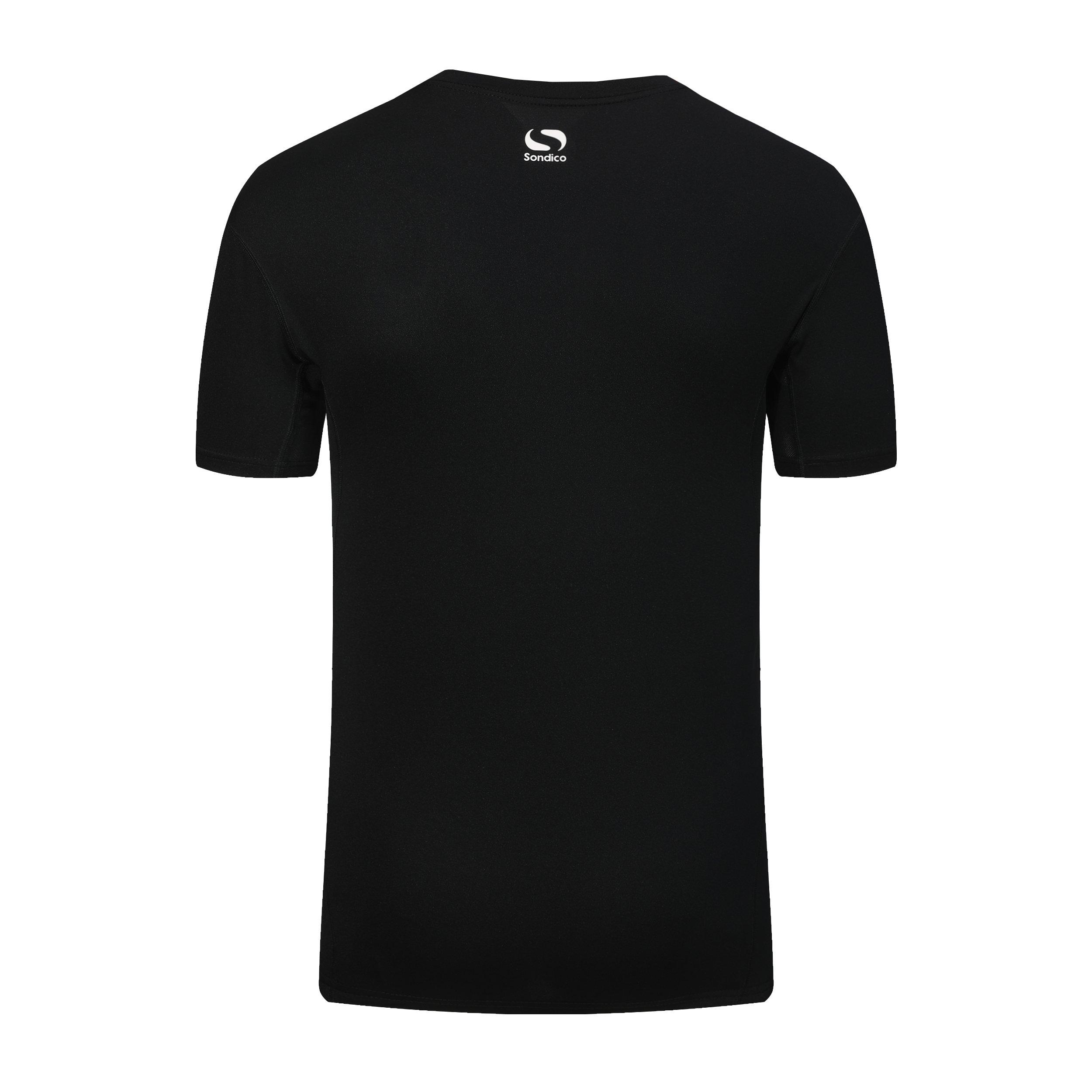 Black - Sondico - Core Base Short Sleeves Mens - 2
