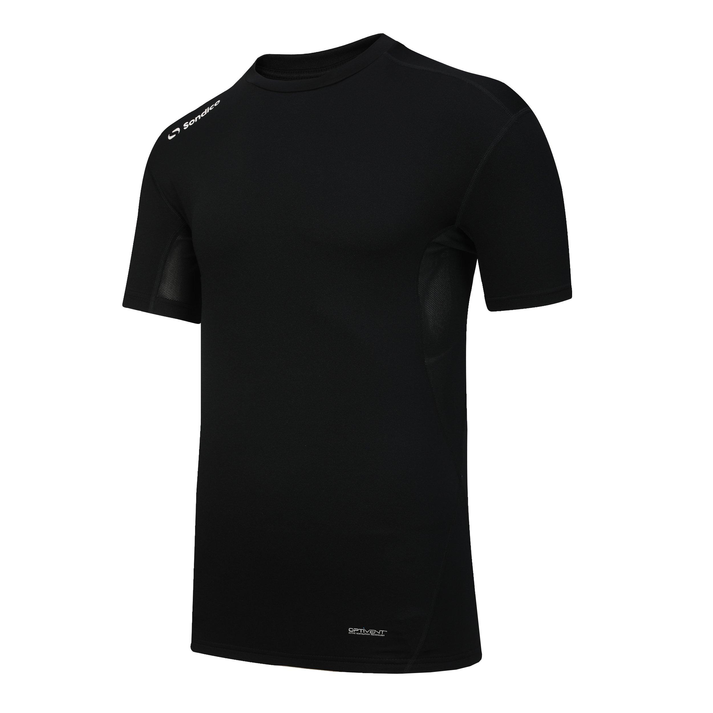 Black - Sondico - Core Base Short Sleeves Mens - 5