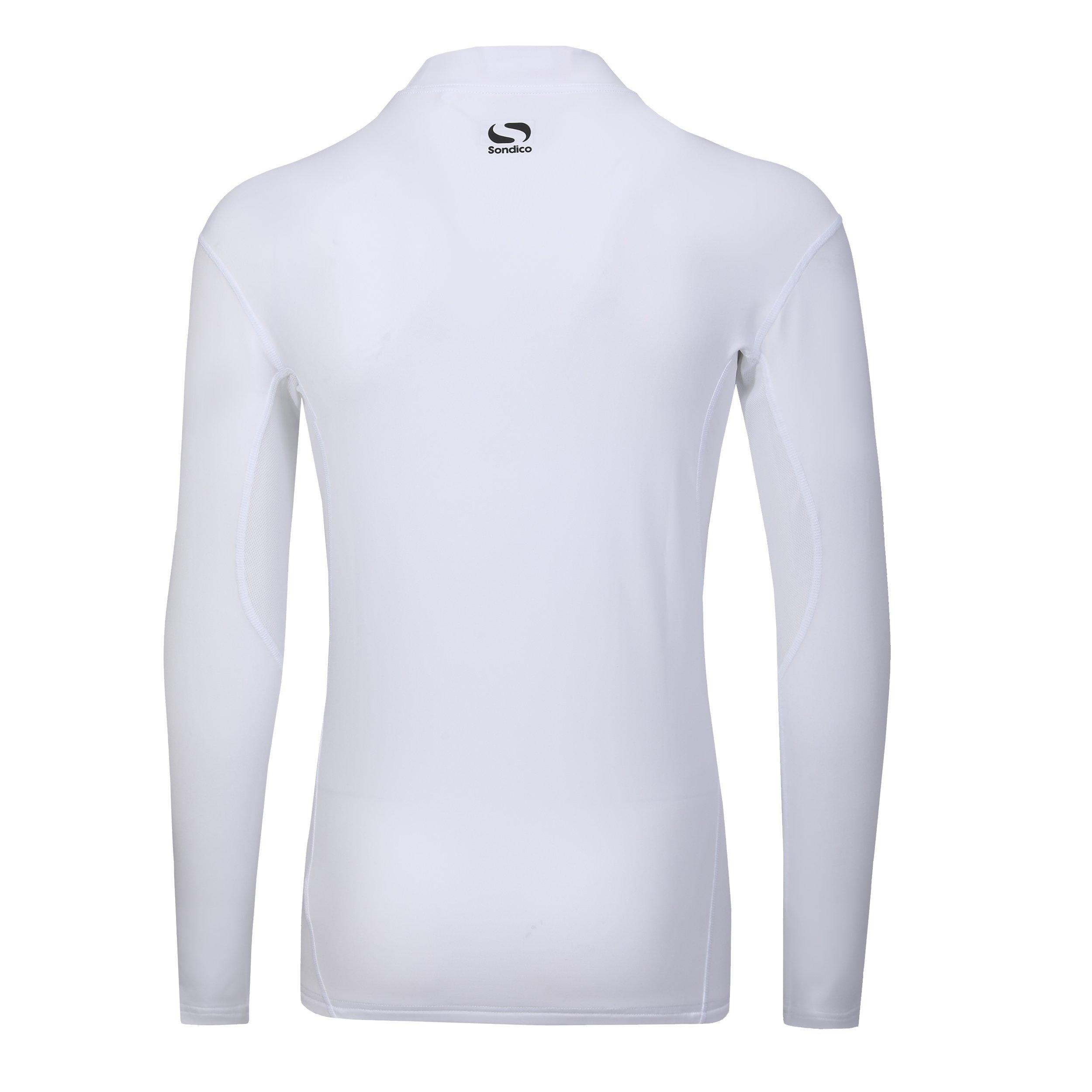 Weiß - Sondico - Base Mock Neck Mens - 4
