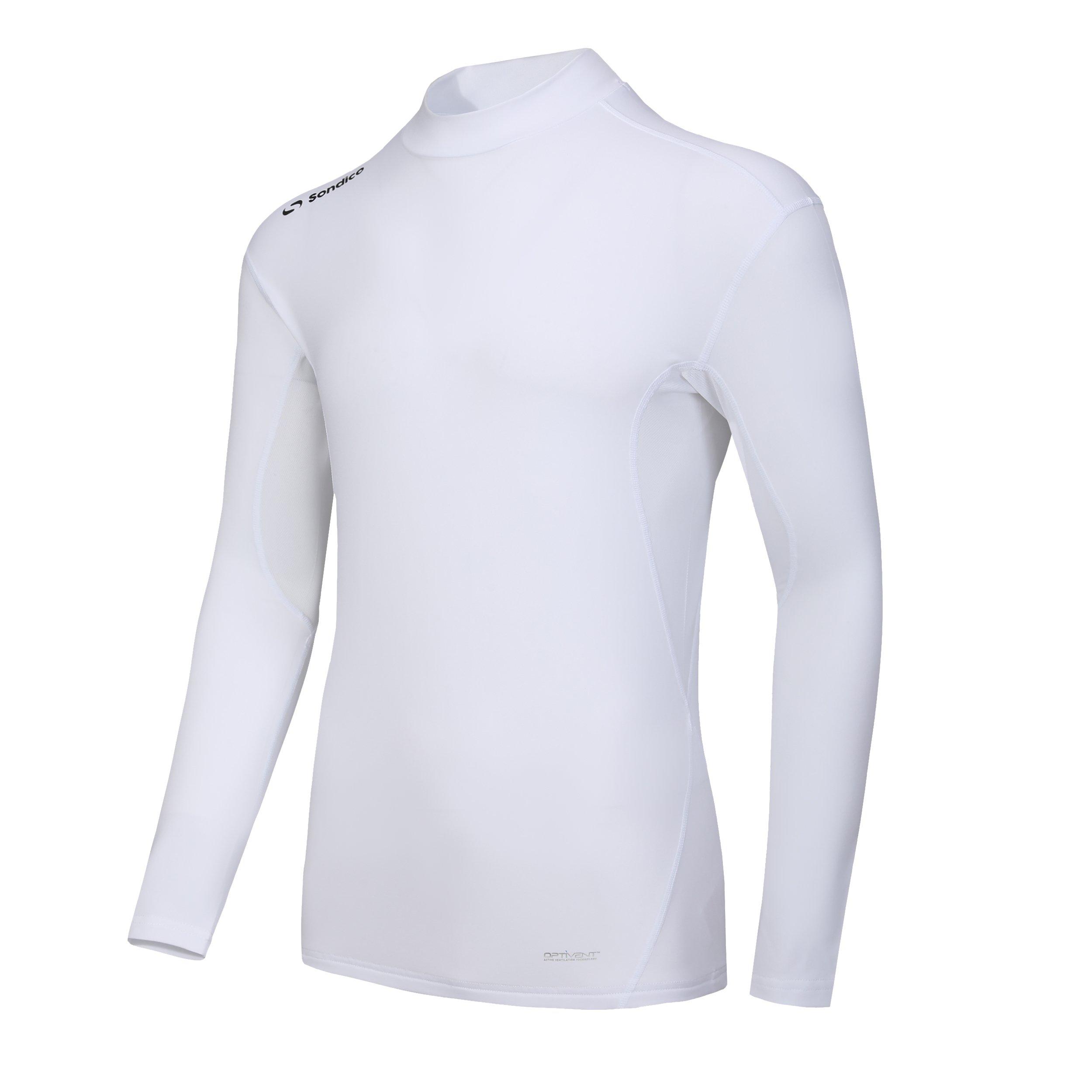 Weiß - Sondico - Base Mock Neck Mens - 5