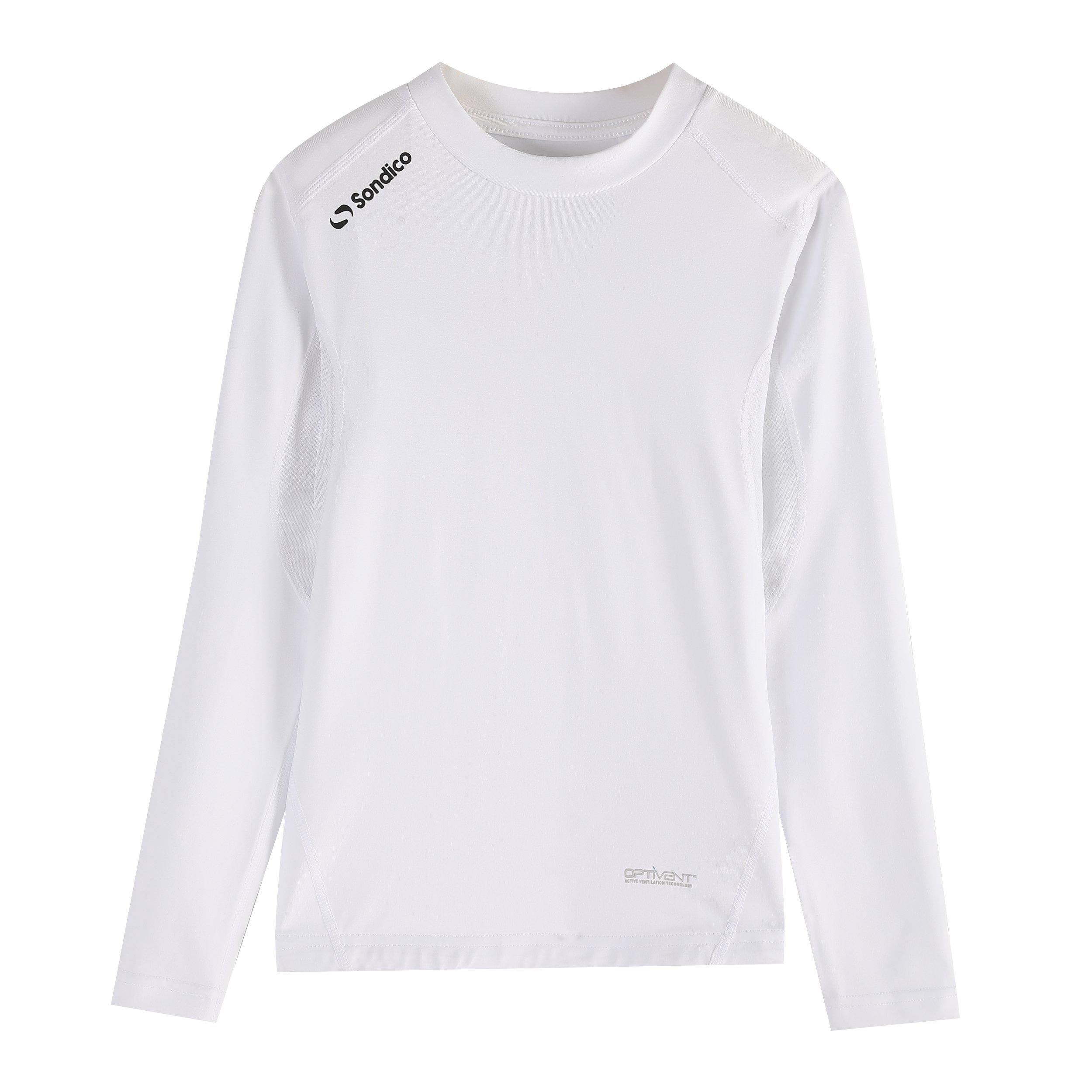 White - Sondico - Long Sleeved Core Base Layer Junior - 1