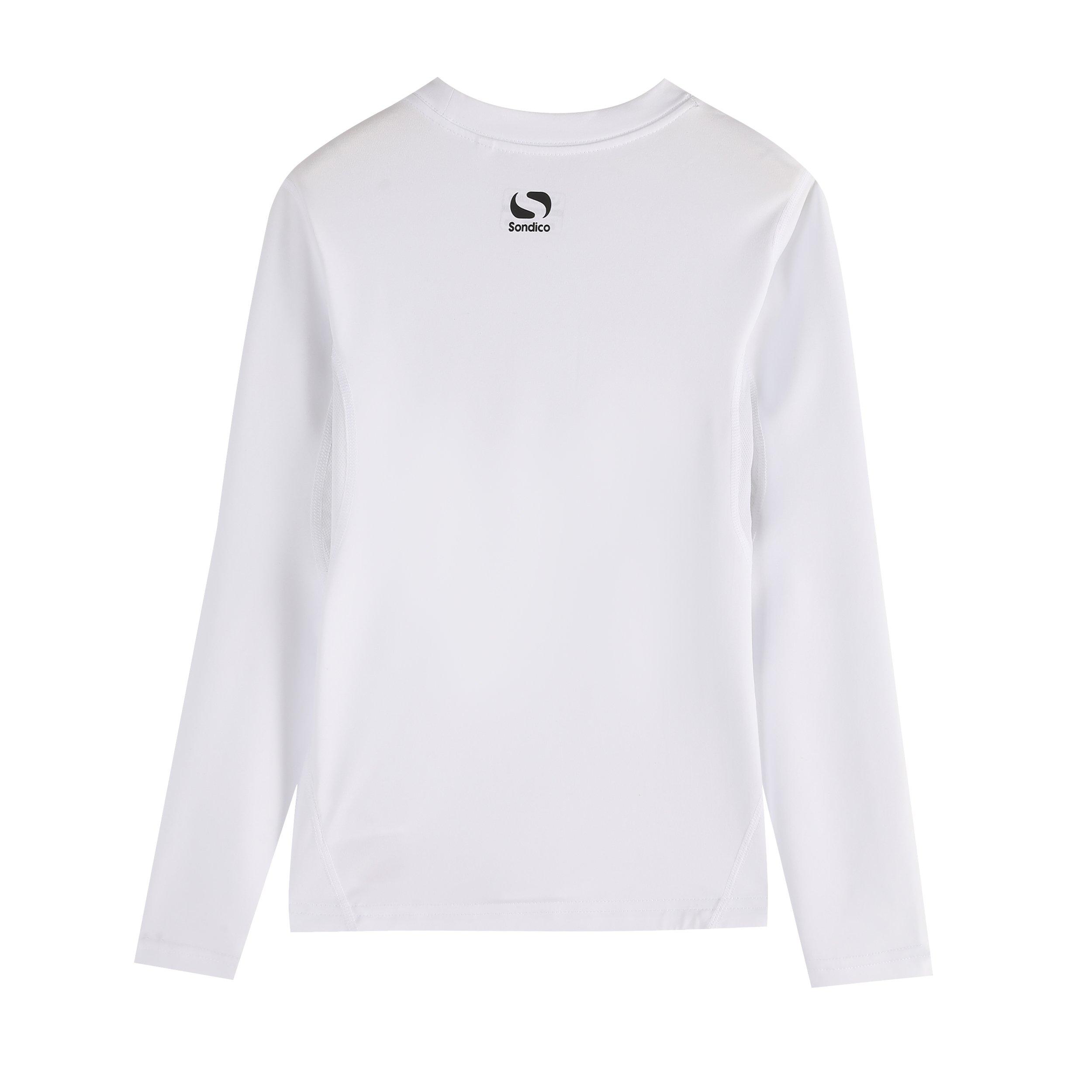 White - Sondico - Long Sleeved Core Base Layer Junior - 2