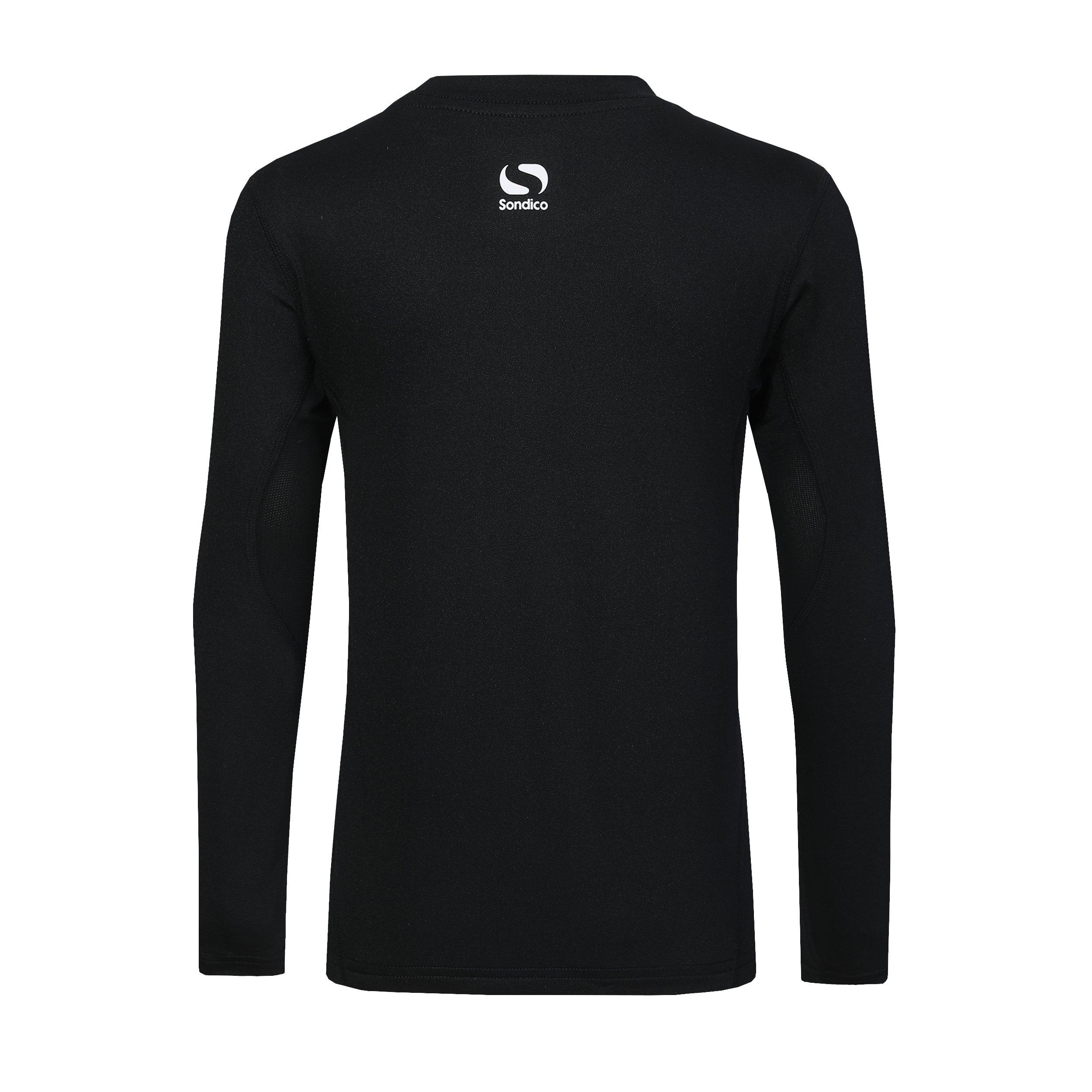Black - Sondico - Long Sleeved Core Base Layer Junior - 2