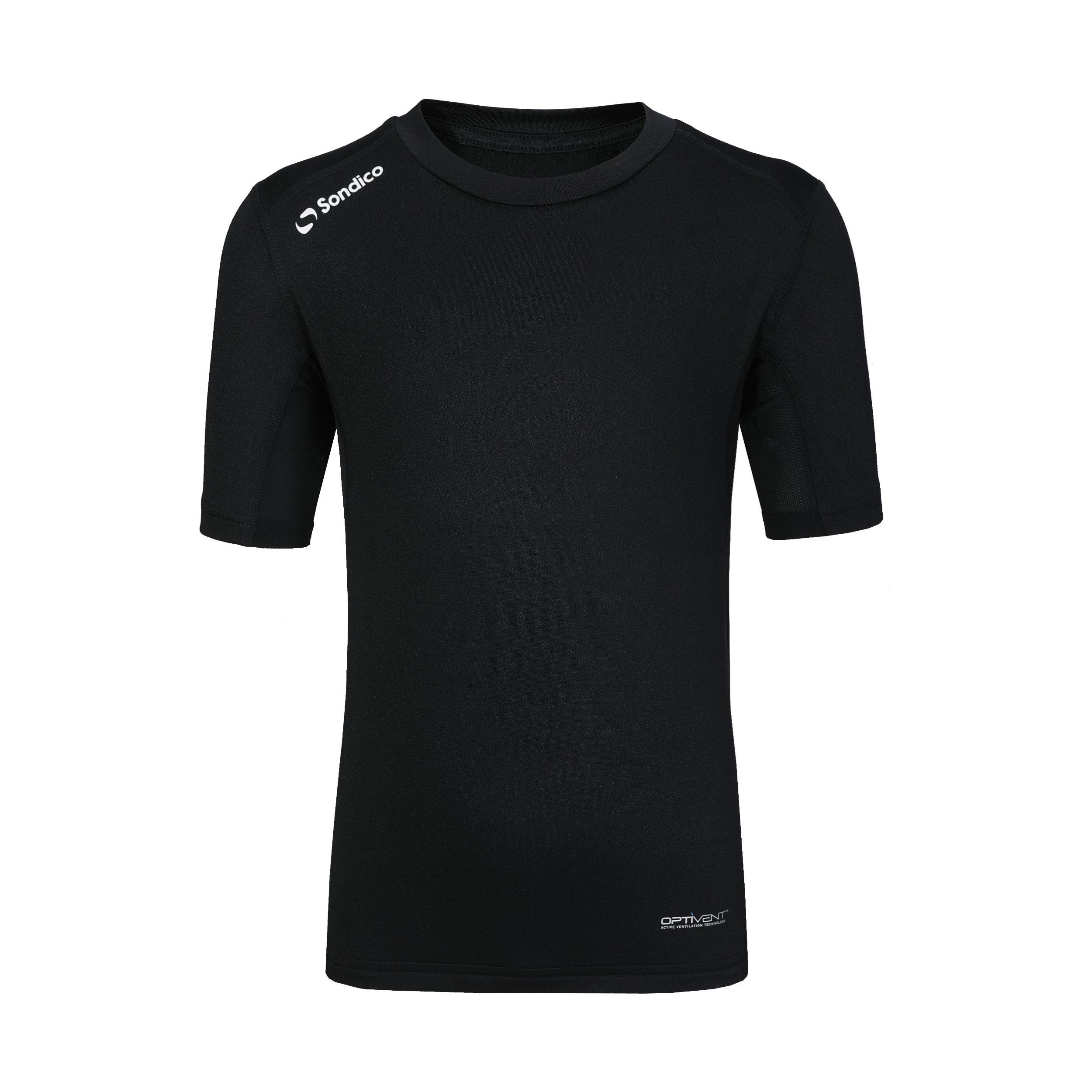 Black - Sondico - Core Baselayer SS Juniors - 1
