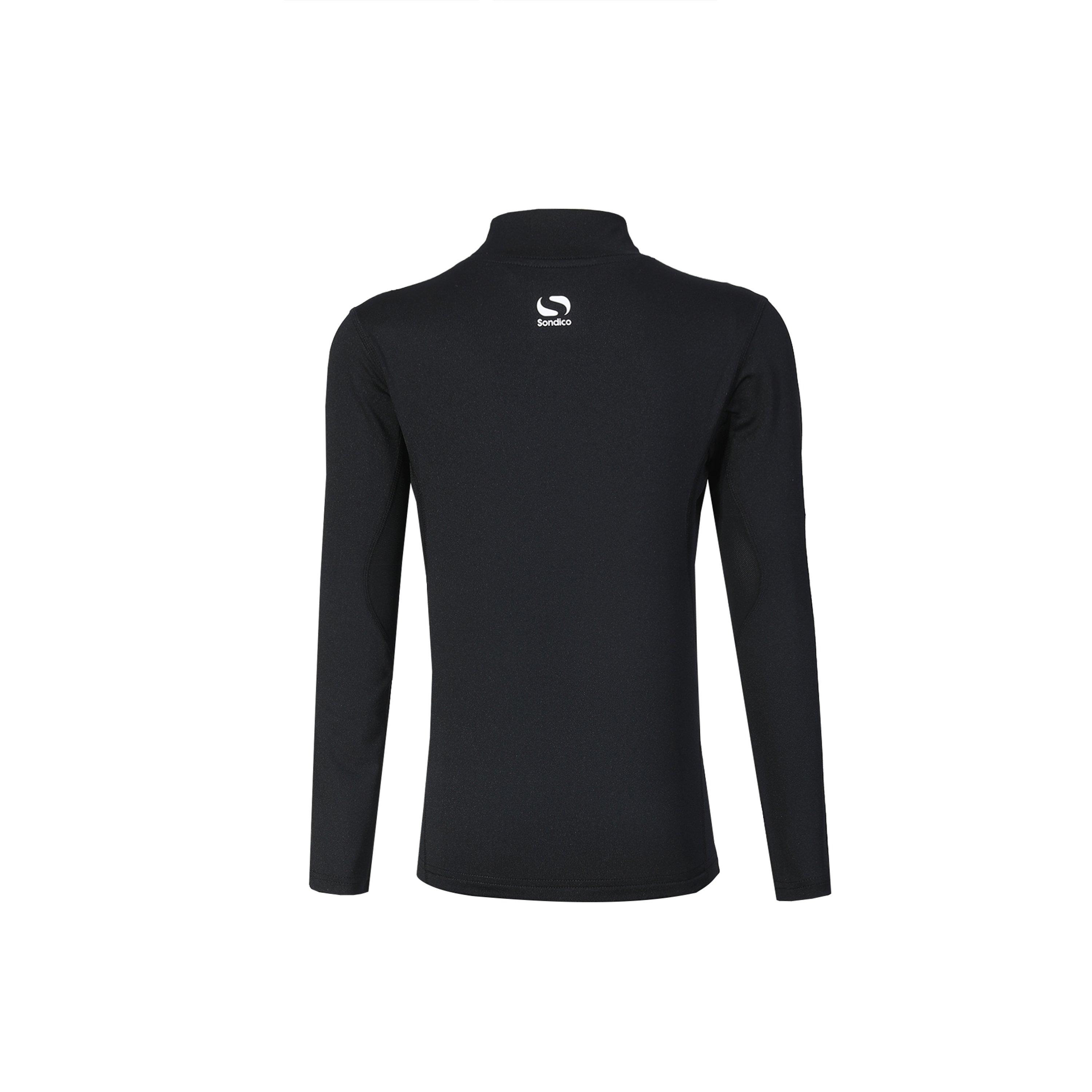 Black - Sondico - Mock Neck Baselayer Juniors - 2