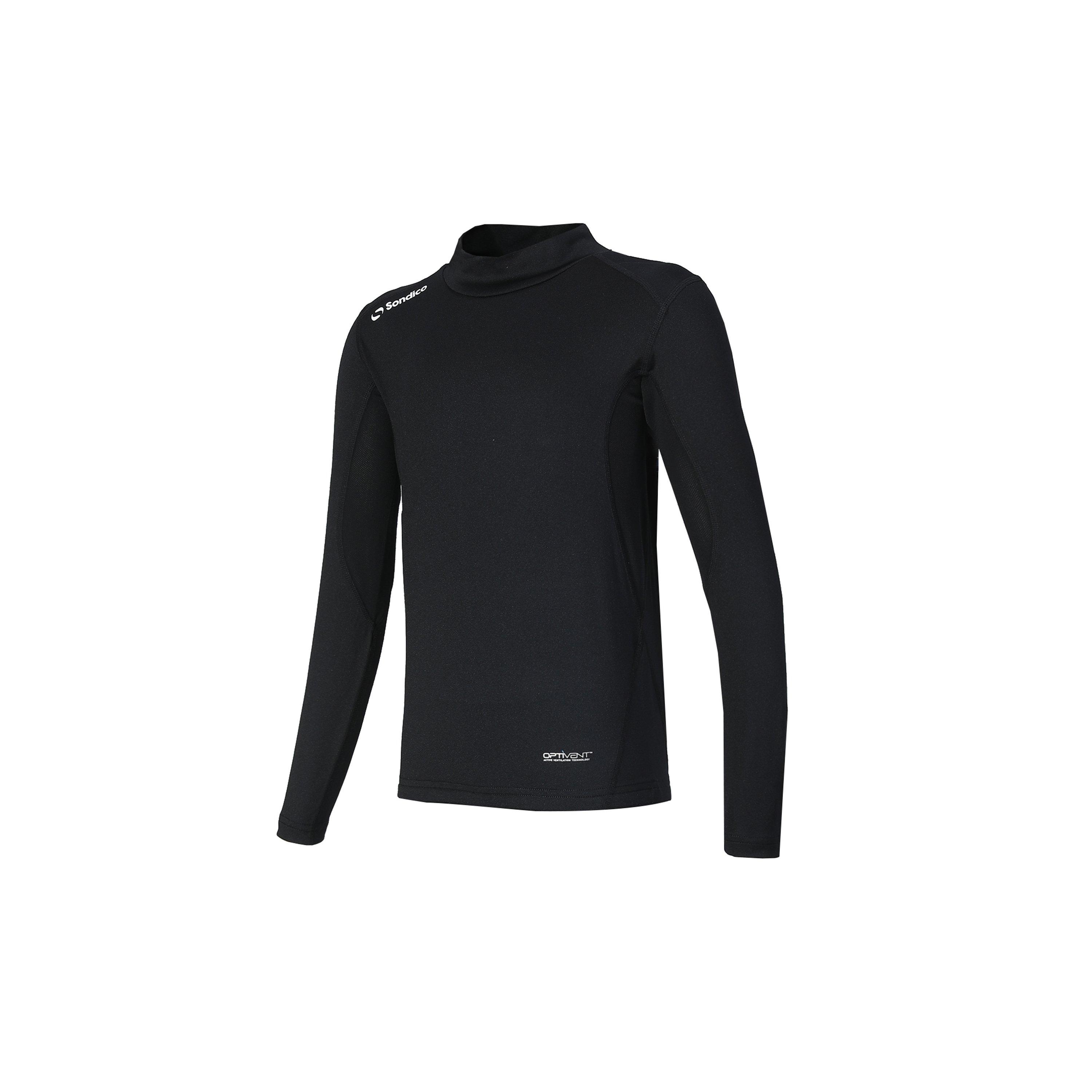 Black - Sondico - Mock Neck Baselayer Juniors - 3