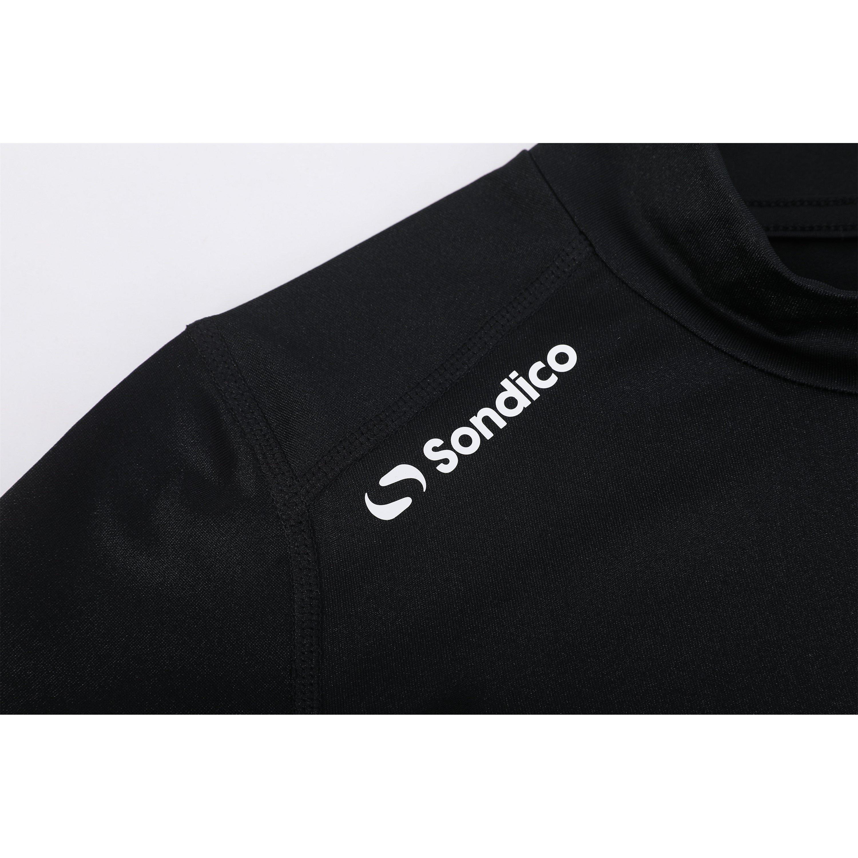 Black - Sondico - Mock Neck Baselayer Juniors - 5