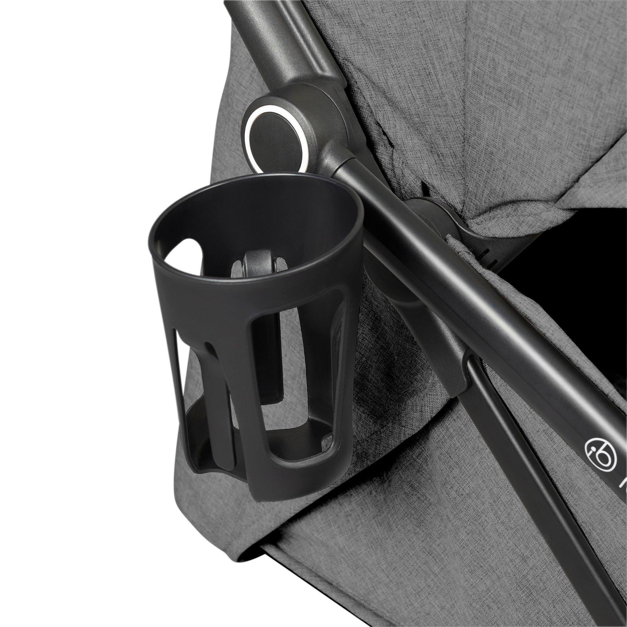 Graphite Grey - Ickle Bubba - Aries Autofold Stroller - Max - 3