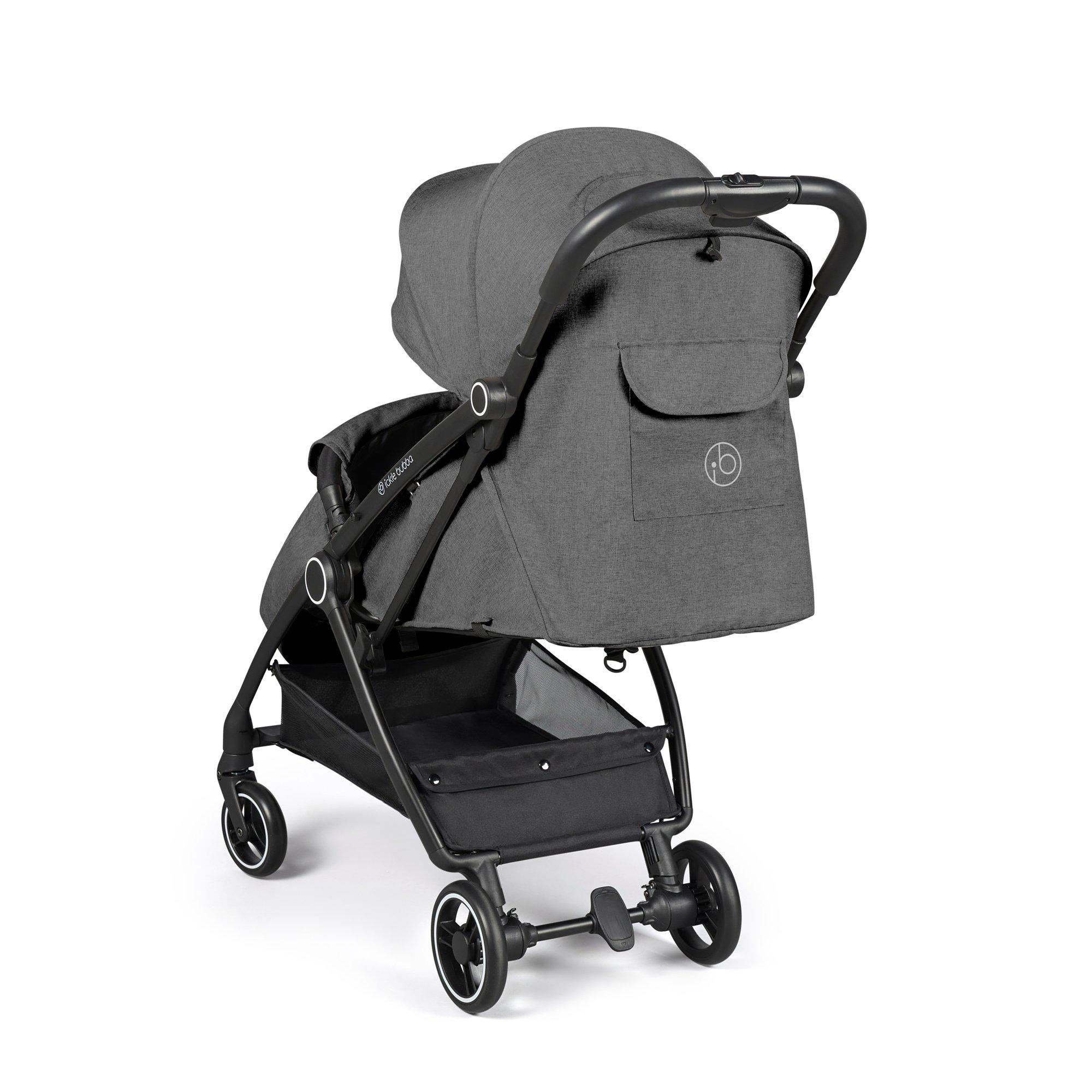 Graphite Grey - Ickle Bubba - Aries Autofold Stroller - Max - 5
