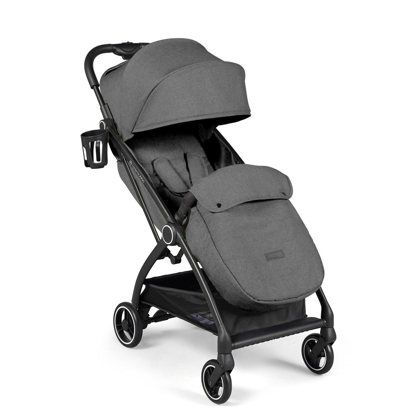 Graphite Grey - Ickle Bubba - Aries Autofold Stroller - Prime - 4