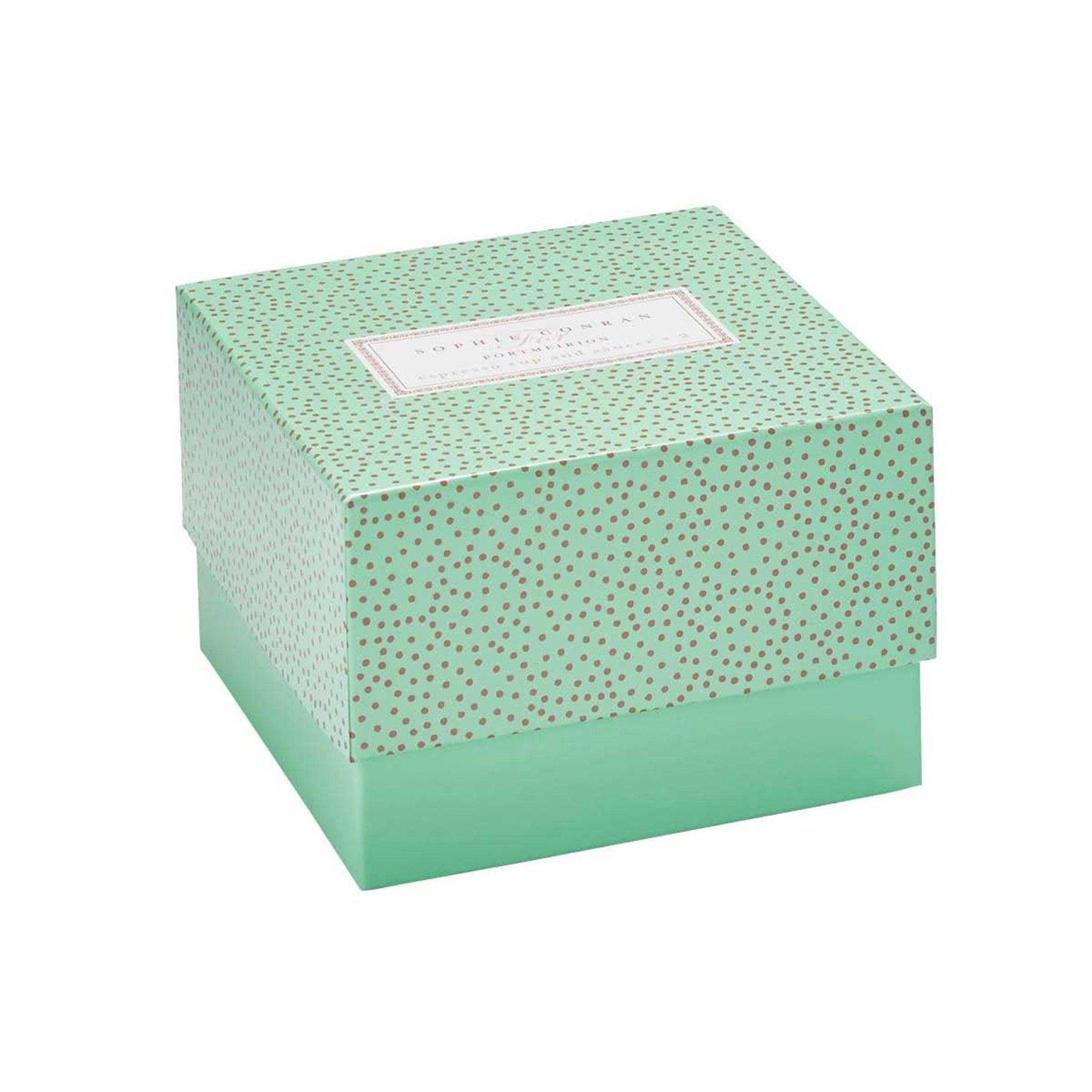 White - Portmeirion - Sophie Conran Set of 2 Espresso Cup   Saucers - 6