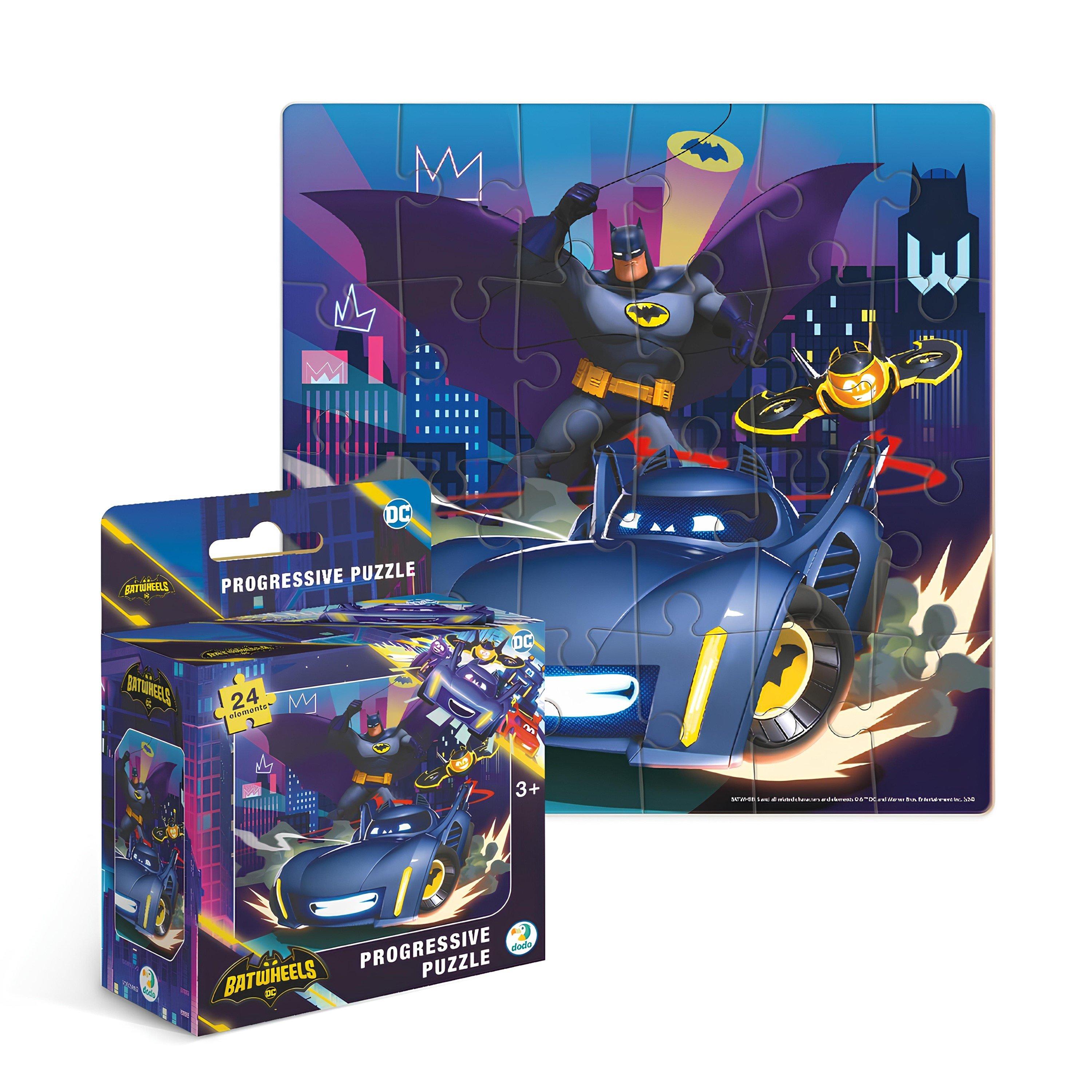 Dodo  Kids Puzzle Batwheels. The Batmobile. Bam 24 Pcs - 