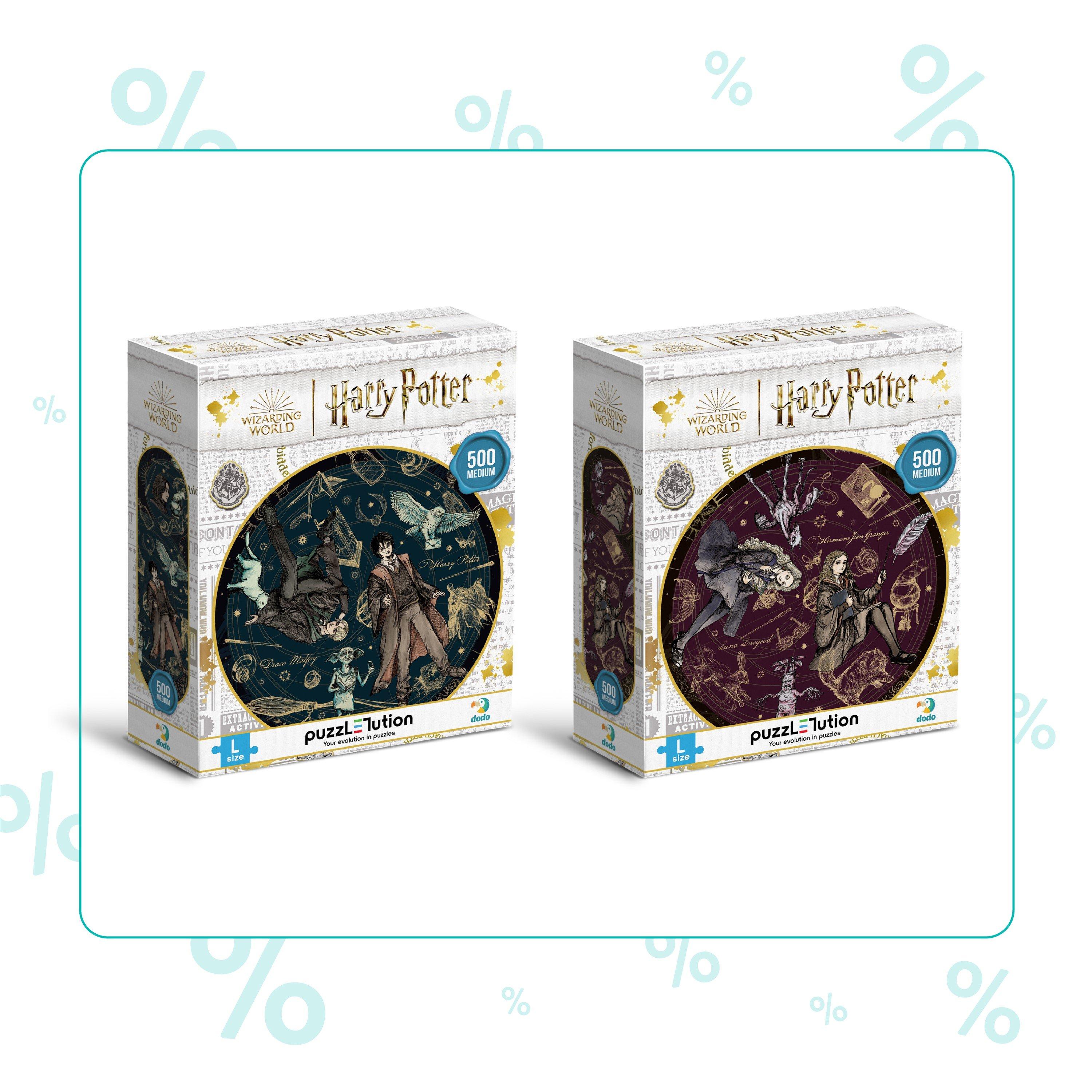 Multi - DODO - Set of Harry Potter Puzzles Large sizes 2in 1