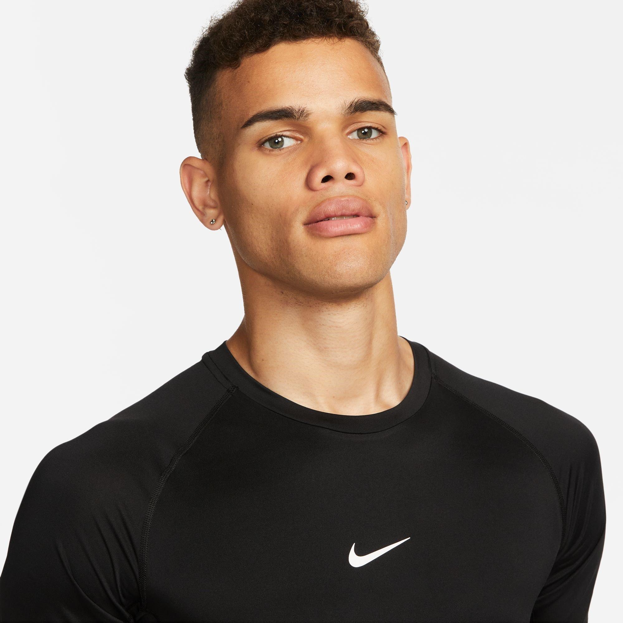 Sort - Nike - Pro Men's Tight Fit Short-Sleeve Top - 3