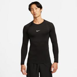 nike pour Pro Core Long Sleeve T Shirt Mens