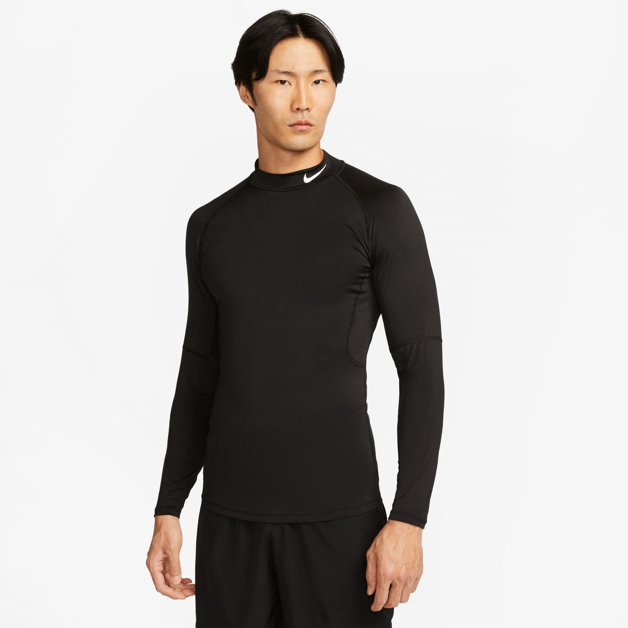 Black - Nike - Pro Men's Long-Sleeve Top - 1