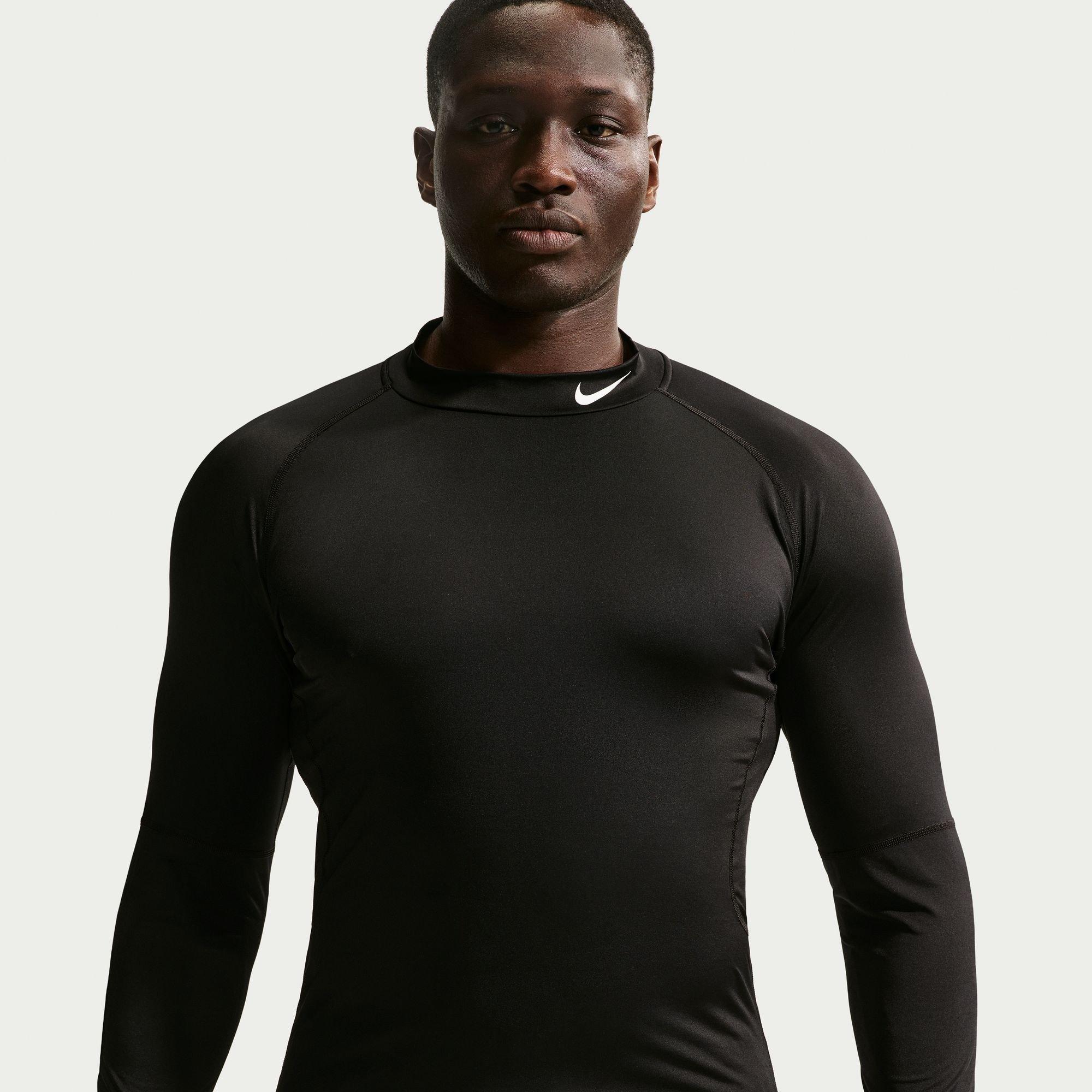 Zwart - Nike - Pro Men's Long-Sleeve Top - 6