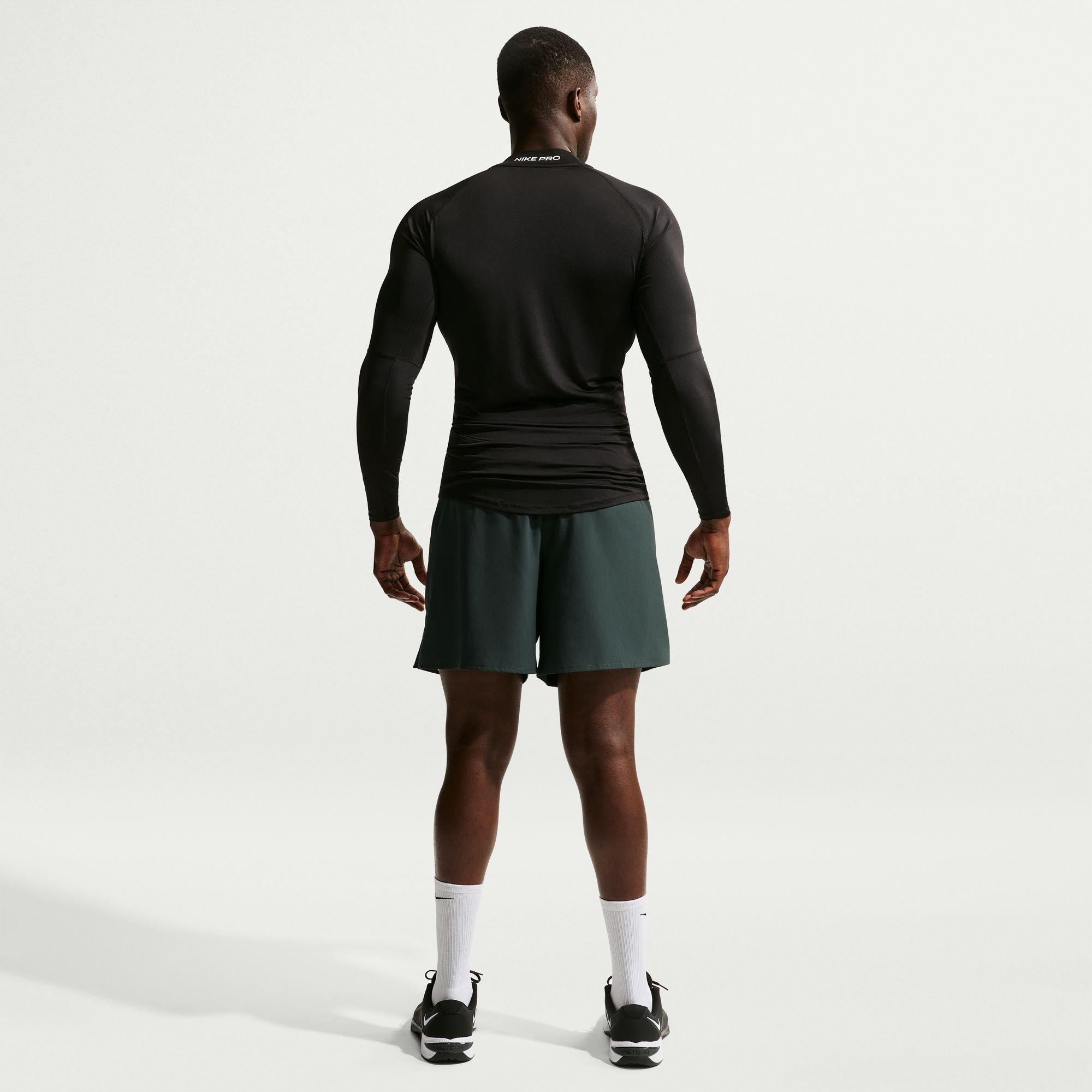 Zwart - Nike - Pro Men's Long-Sleeve Top - 8