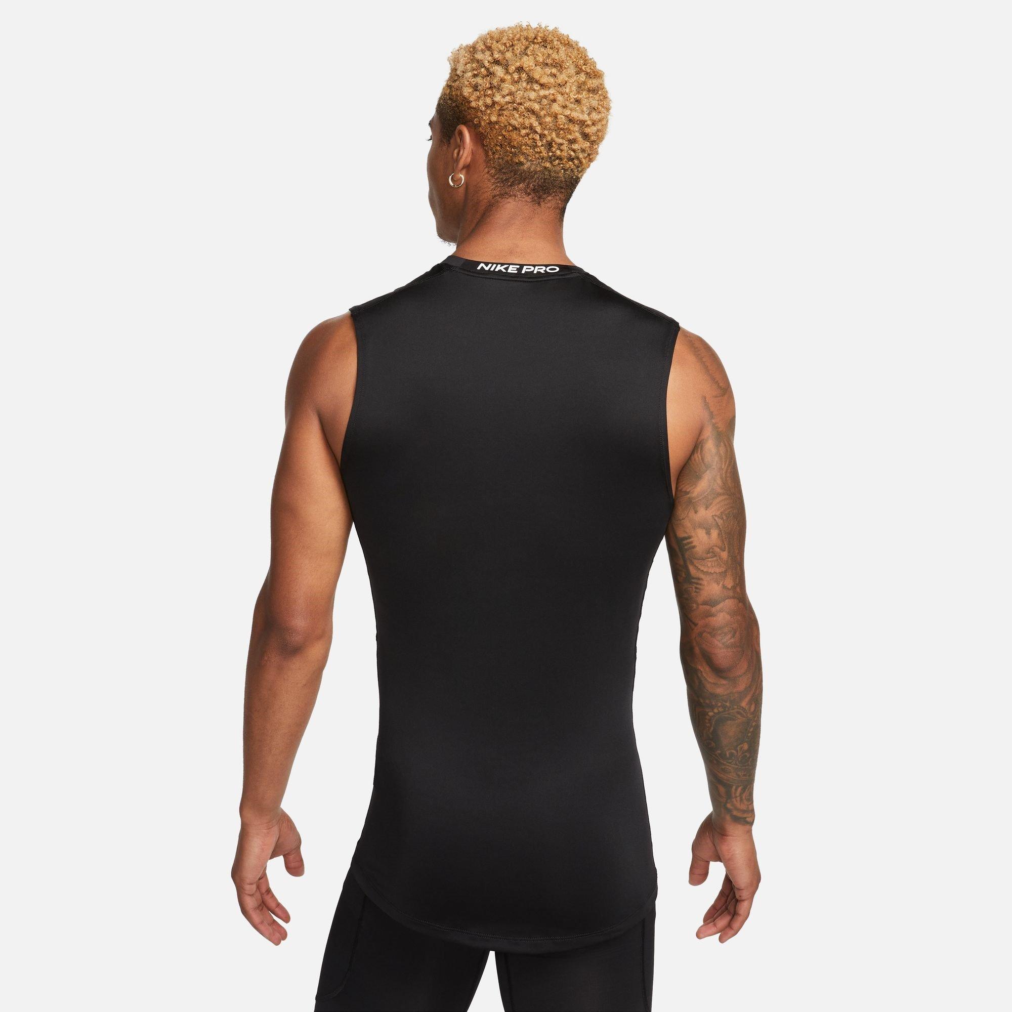 Schwarz - Nike - Pro Core Sleeveless Base Layer Mens - 2