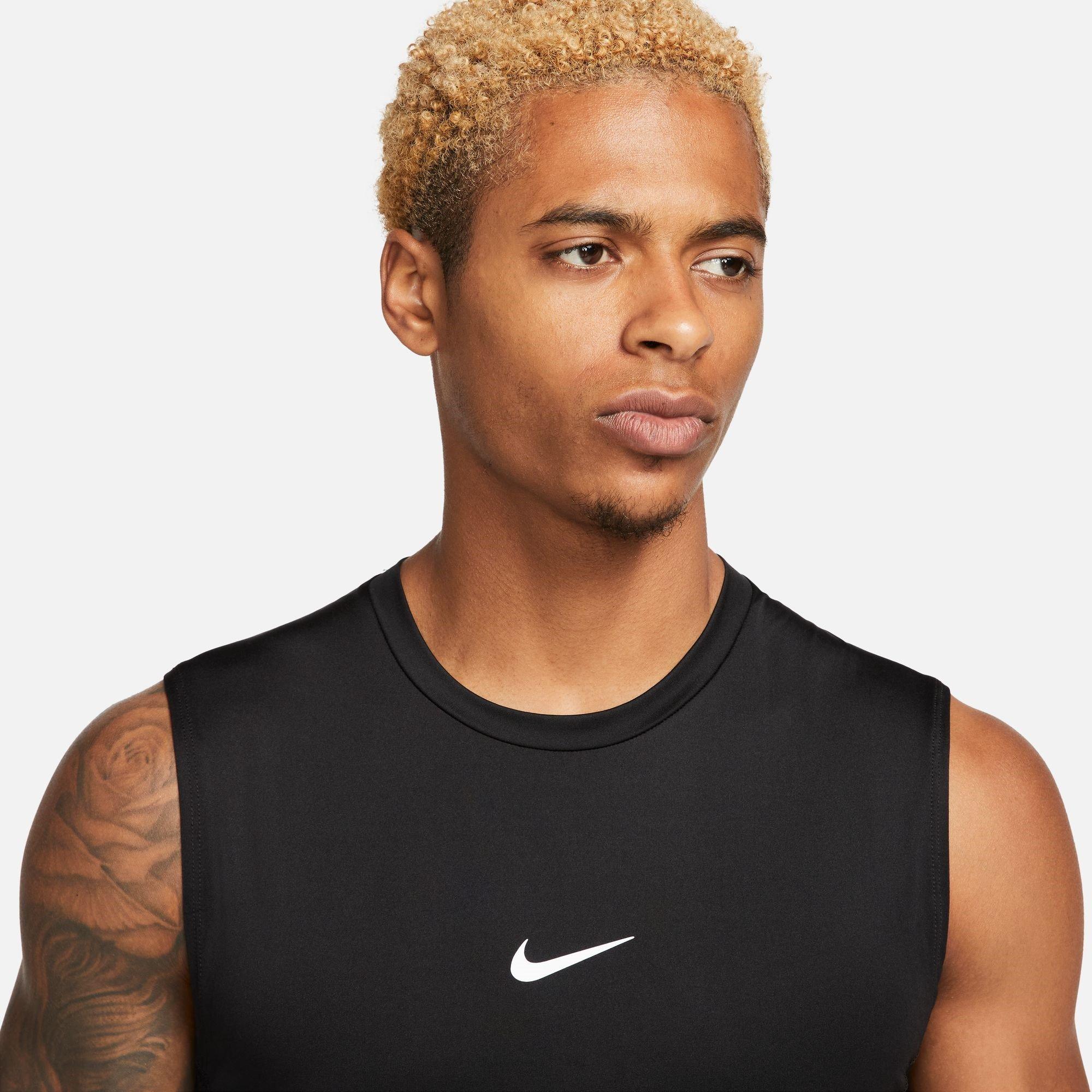 Schwarz - Nike - Pro Core Sleeveless Base Layer Mens - 3
