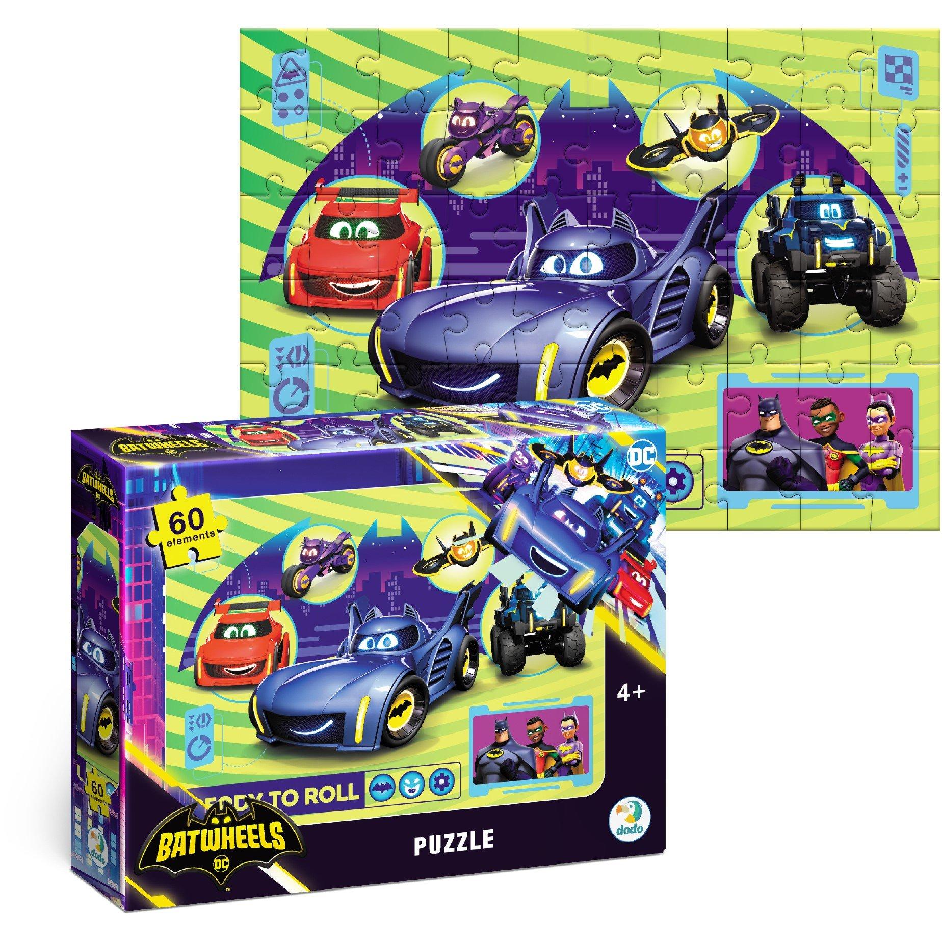 Multi - DODO - Puzzle  Wheels Just Want to Have Fun 60 pcs