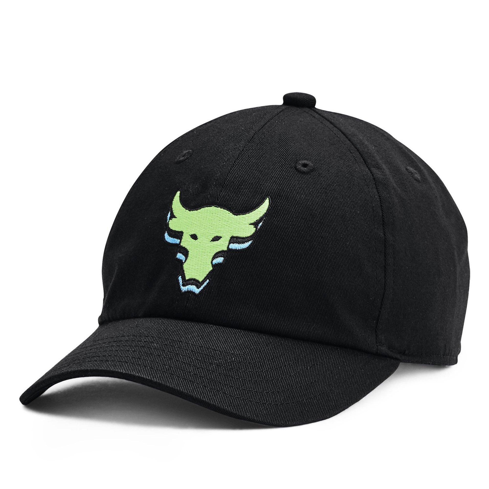 Noir - Under Armour - Kids' Project Rock Adjustable Baseball Cap - 1