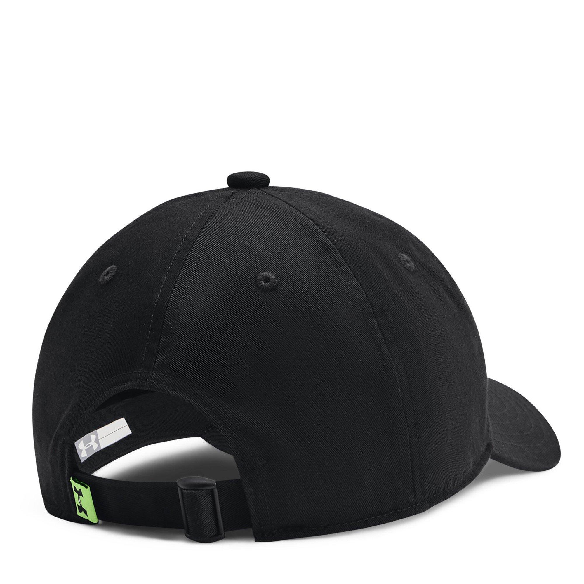 Noir - Under Armour - Kids' Project Rock Adjustable Baseball Cap - 2