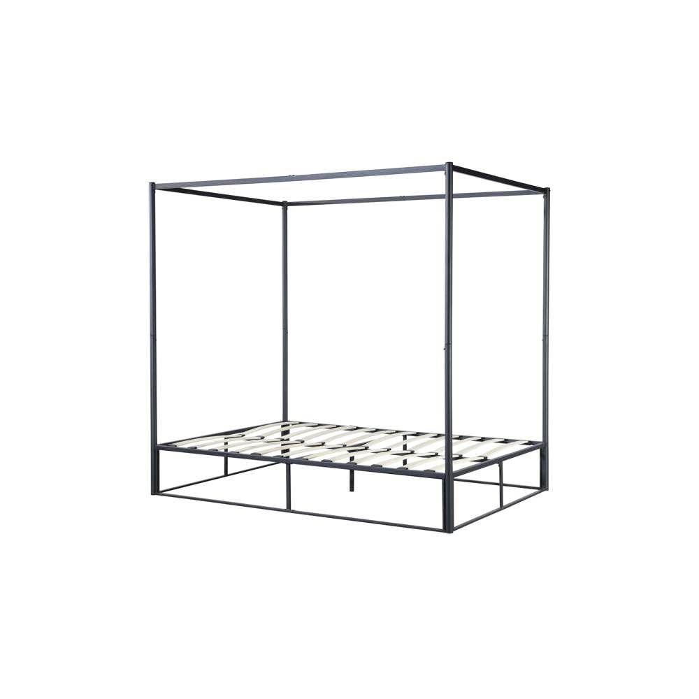 Black - Birlea - Farringdon 4 Poster Metal Bed - 4