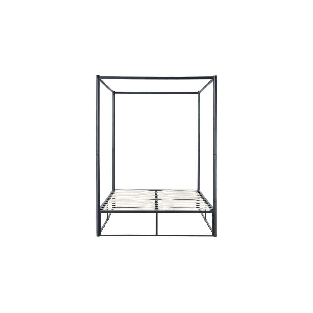 Black - Birlea - Farringdon 4 Poster Metal Bed - 5