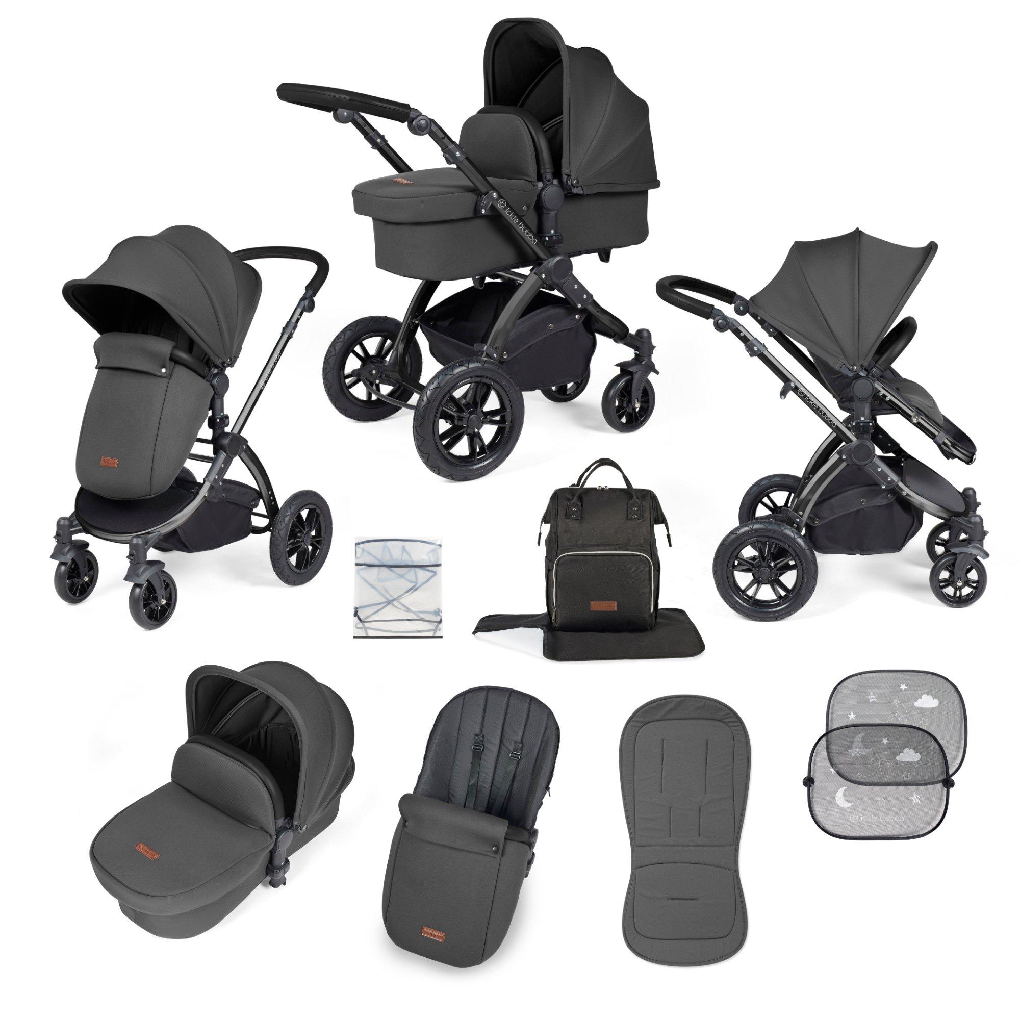 Stomp Luxe 2 in 1 Pushchair & Carrycot