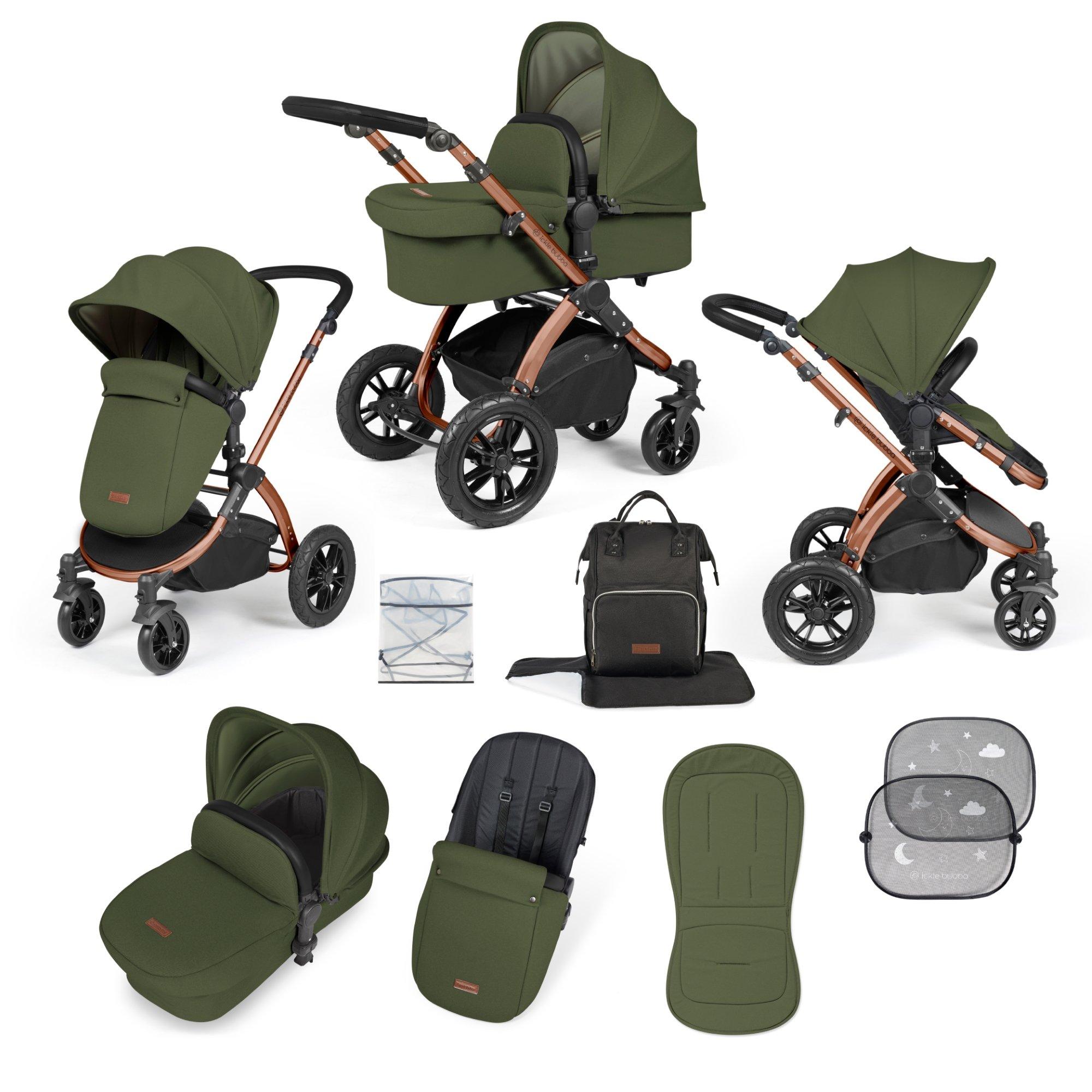 Stomp Luxe 2 in 1 Pushchair & Carrycot