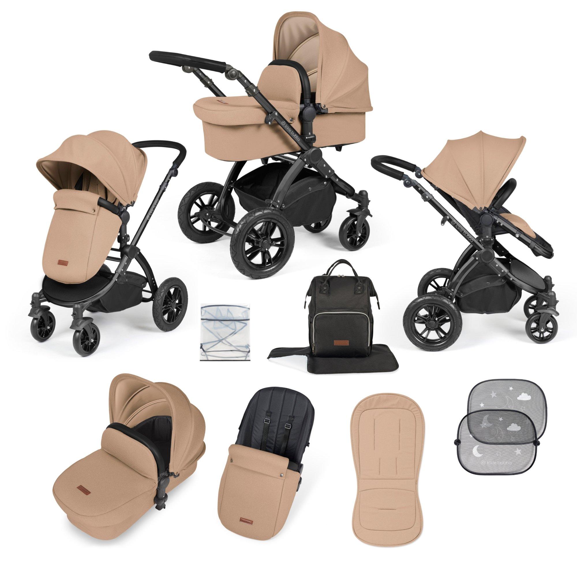 Stomp Luxe 2 in 1 Pushchair & Carrycot