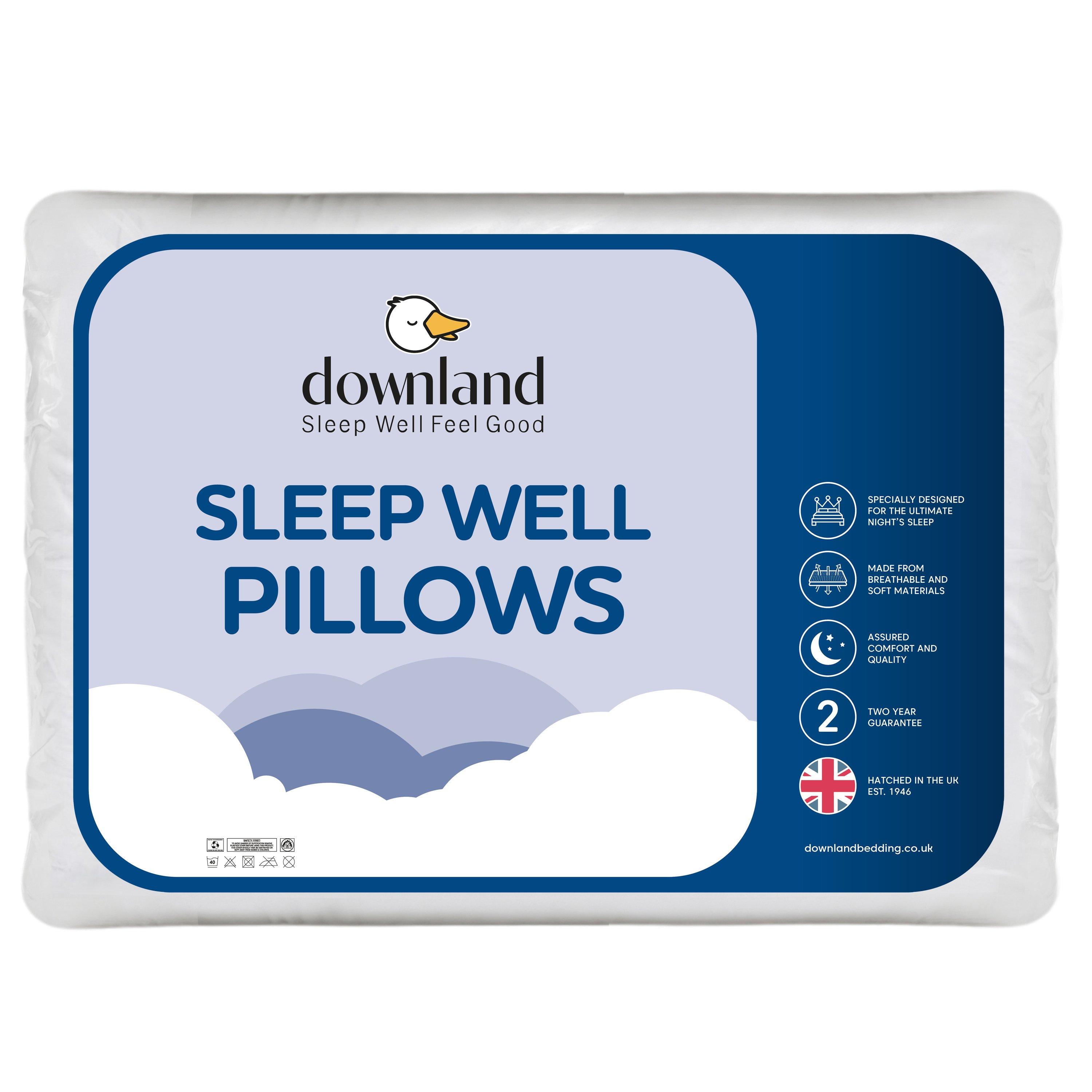 White - Downland - Sleep Well Pillows - 1