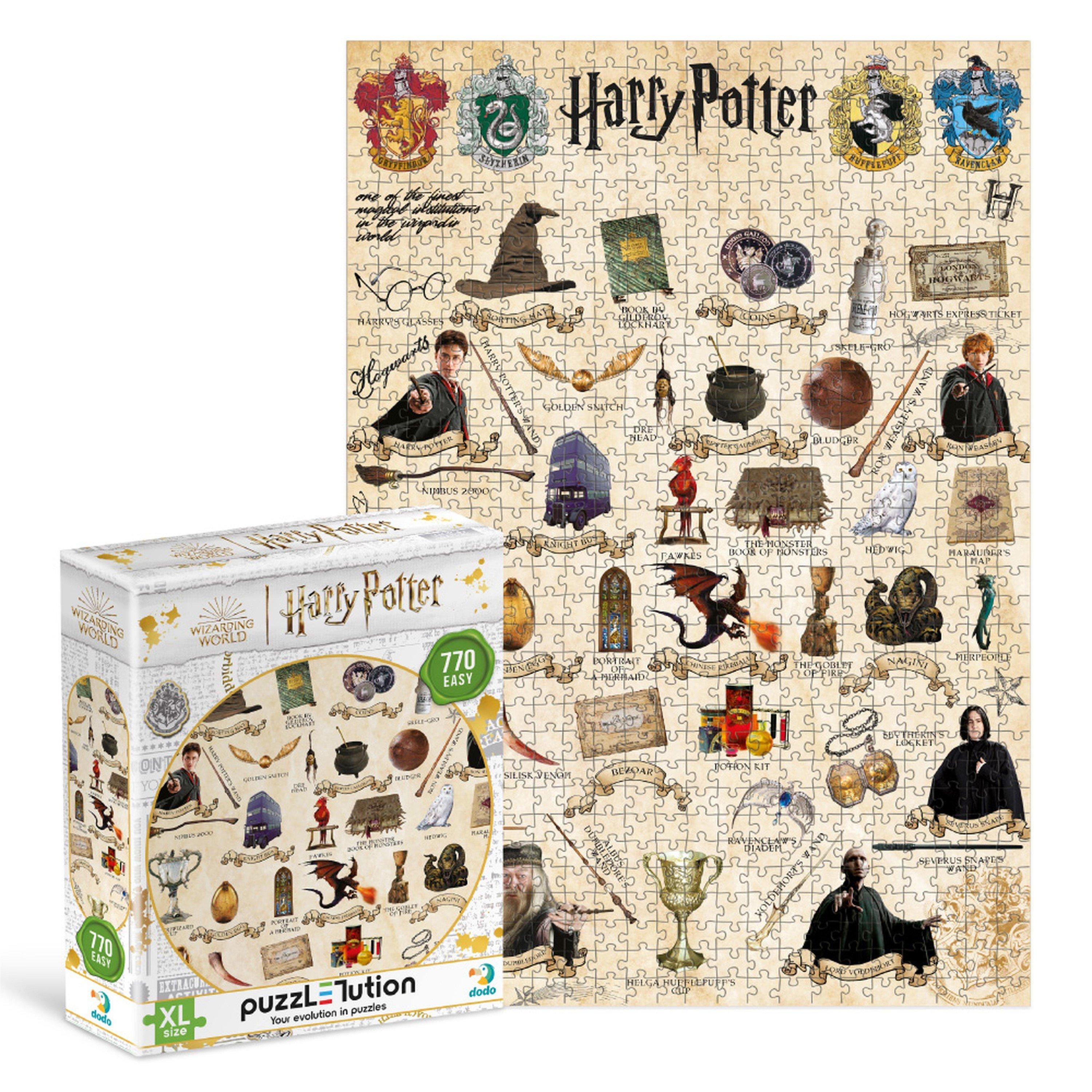 Multi - DODO - Puzzle Easy-XL Harry Potter. Wizards guide 770 pc