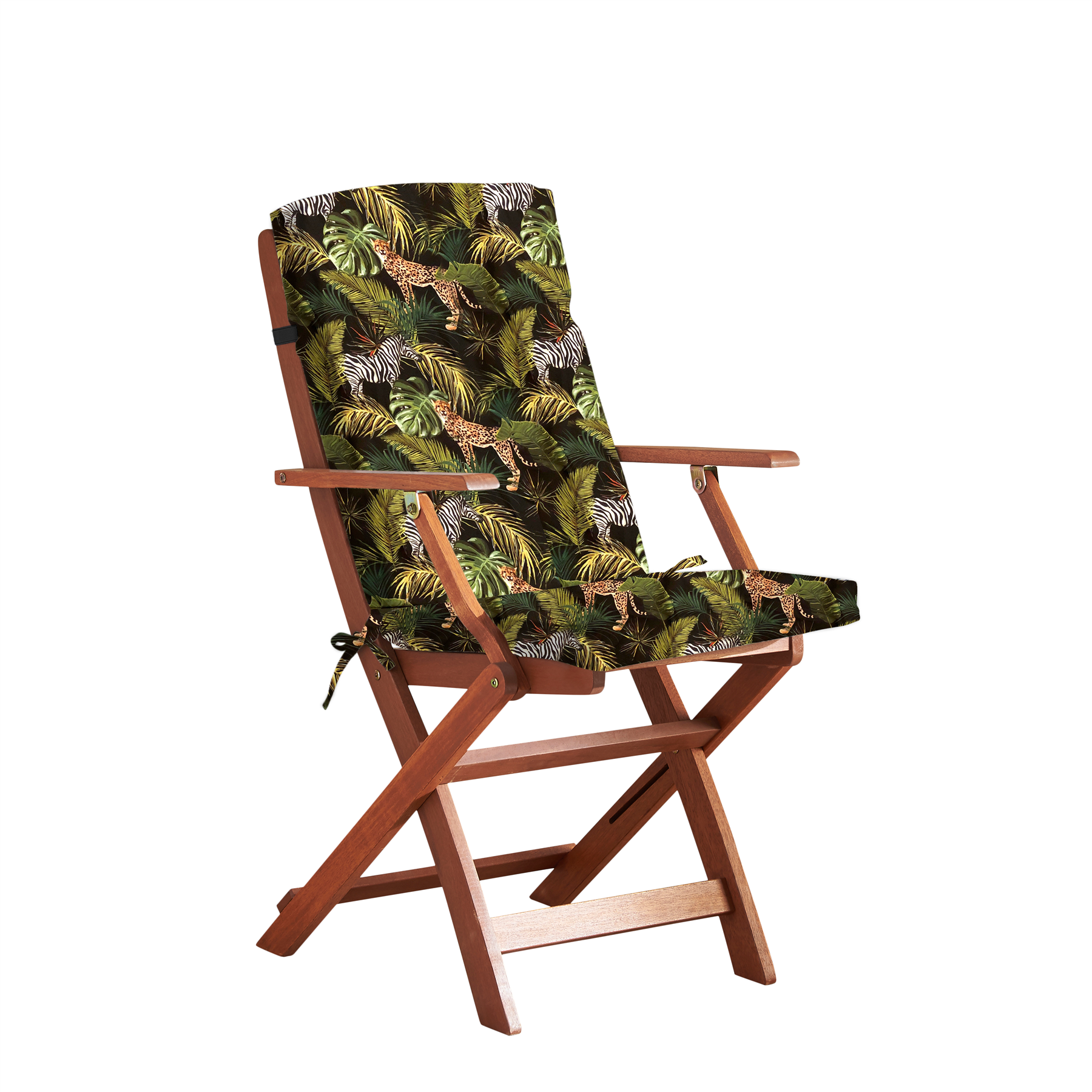 Green - Alan Symonds - Safari Full Chair Pad - 2