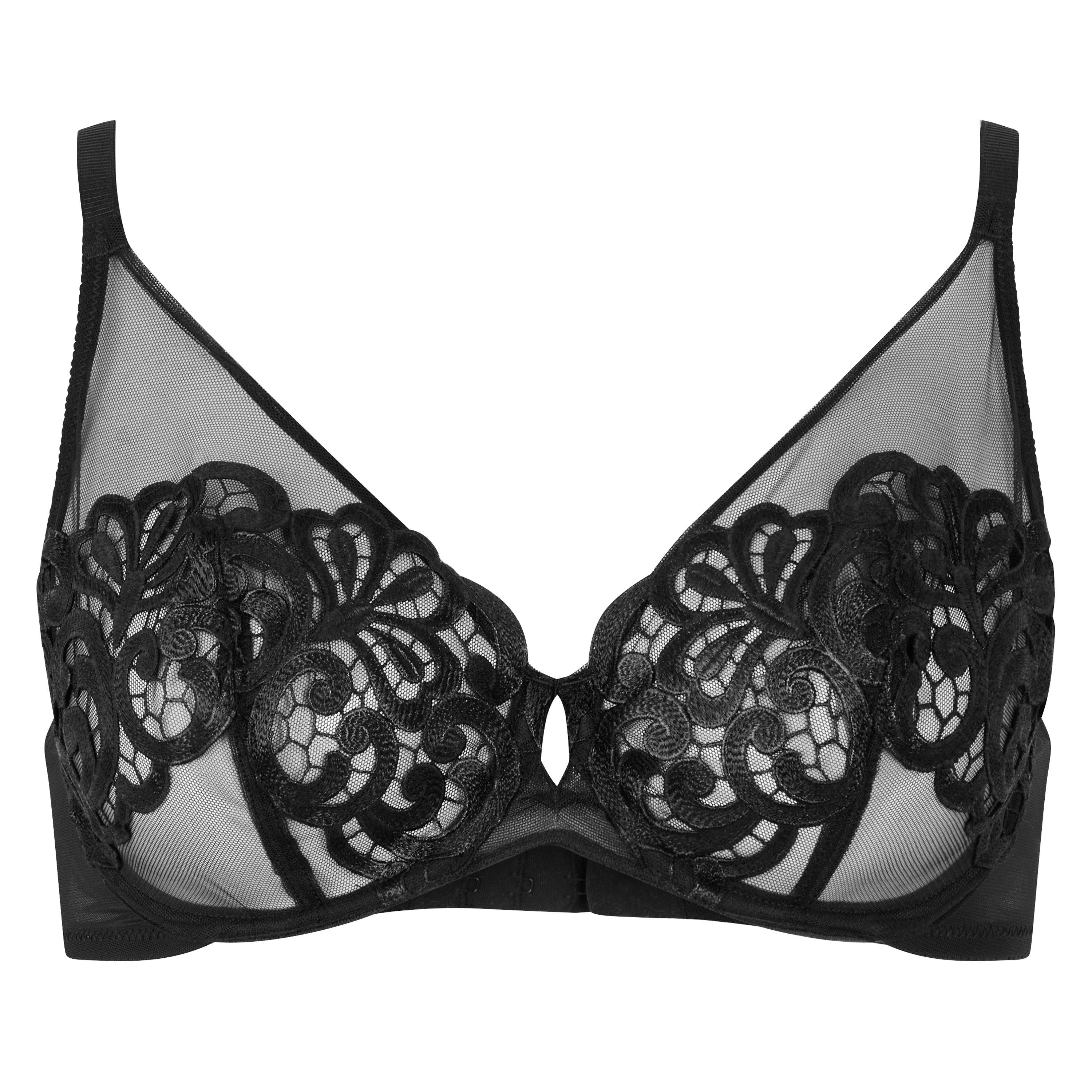 BLACK - Maison Lejaby - DIVINE GUIPURE FULL CUP B - 1