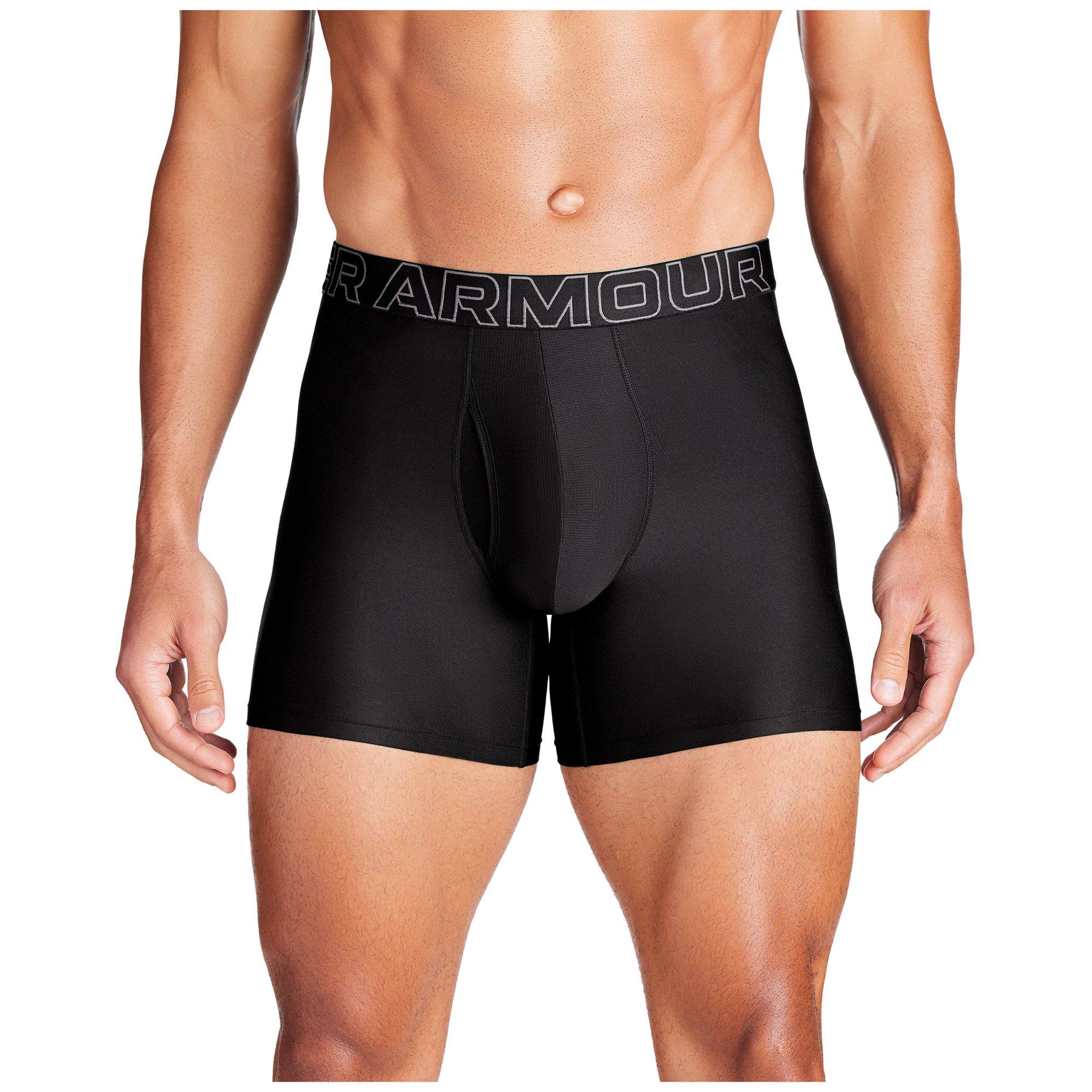 Zwart - Under Armour - Performance Tech Boxers - 2