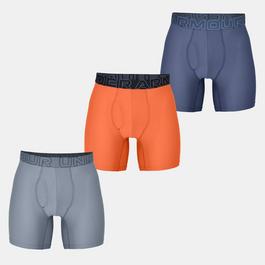 Under Armour Perf Msh 6In 3Pk  Sn00