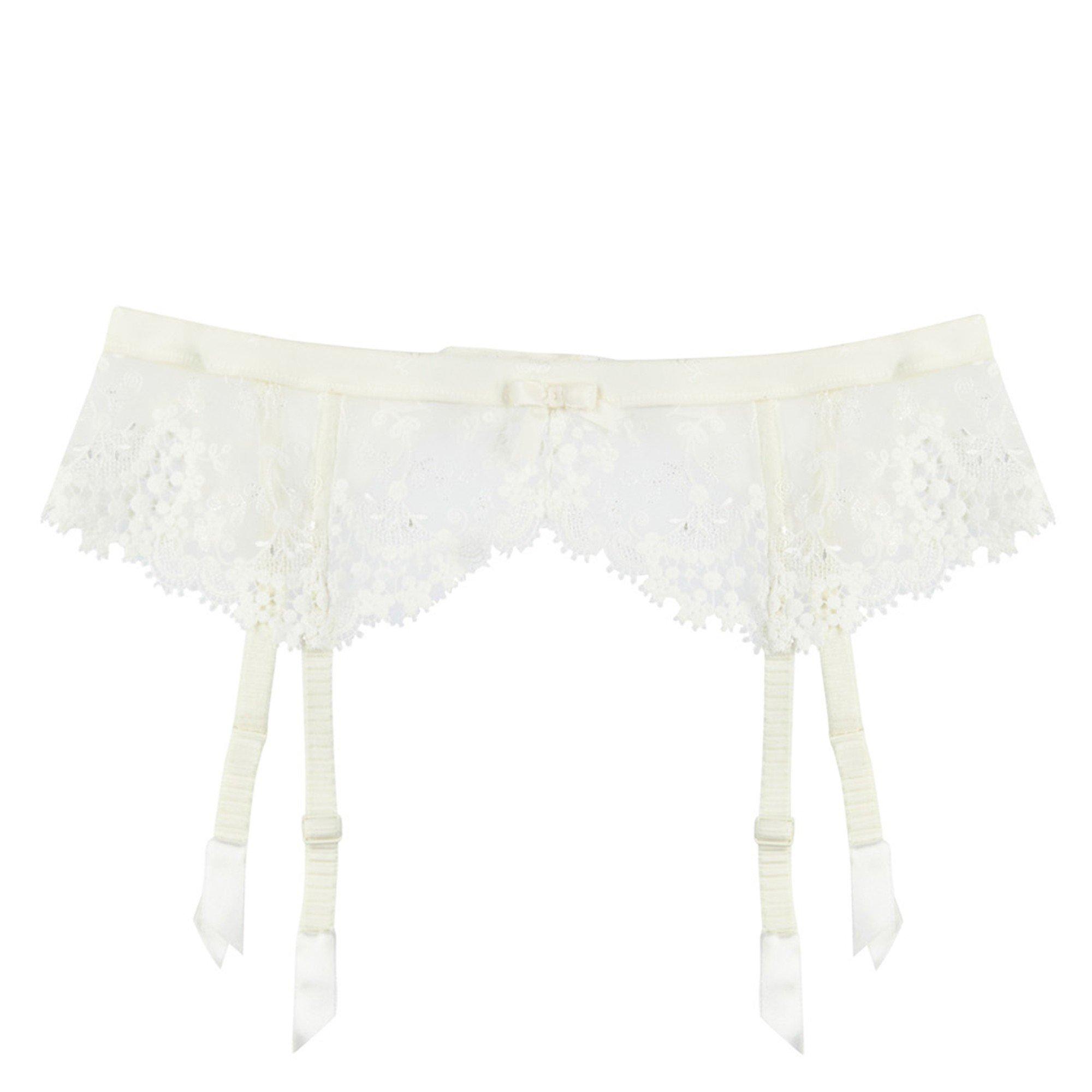 IVORY - Simone Perele - WISH SUSPENDER BELT - 1